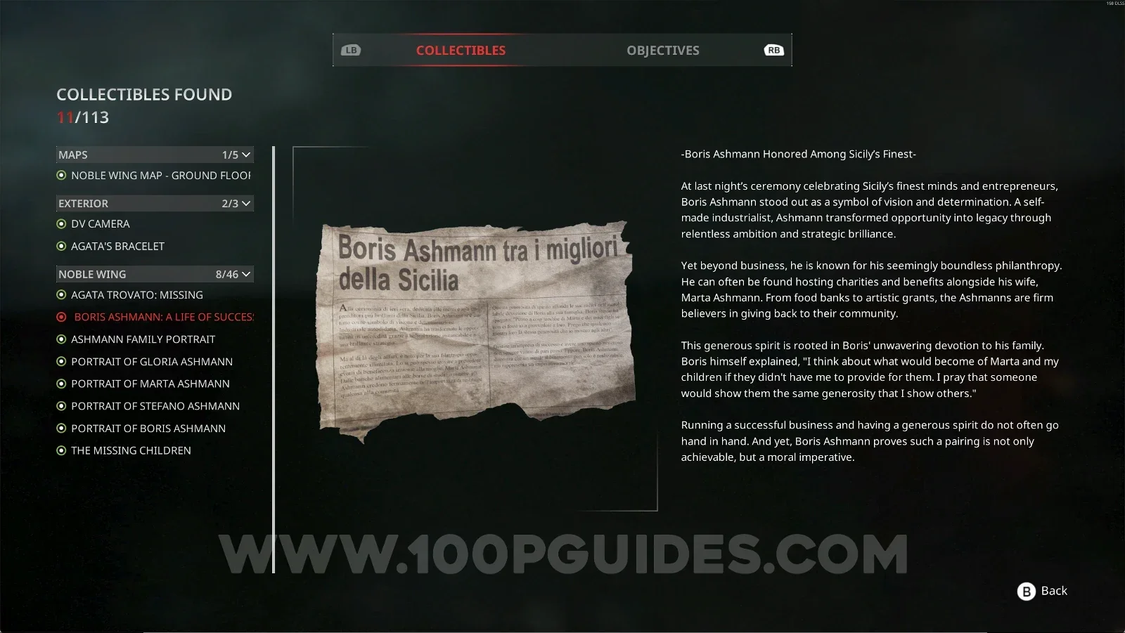 Remothered: Red Nuns Legacy Noble Wing #8: Boris Ashmann: A Life Of Success collectible