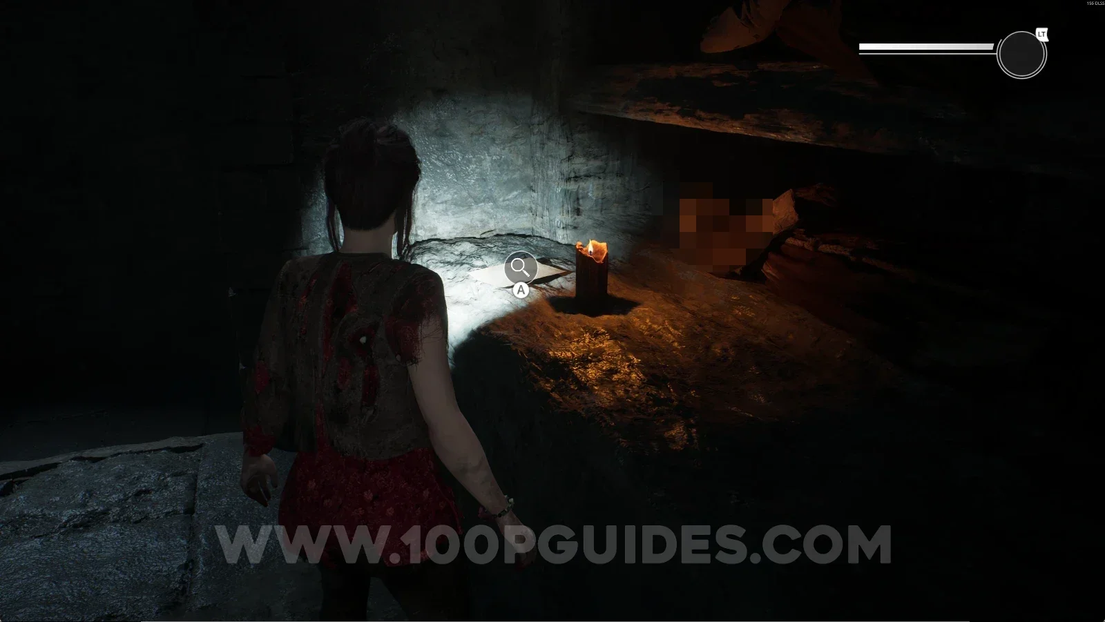 Remothered: Red Nuns Legacy Catacombs: the right side of the room with the Daria A. file