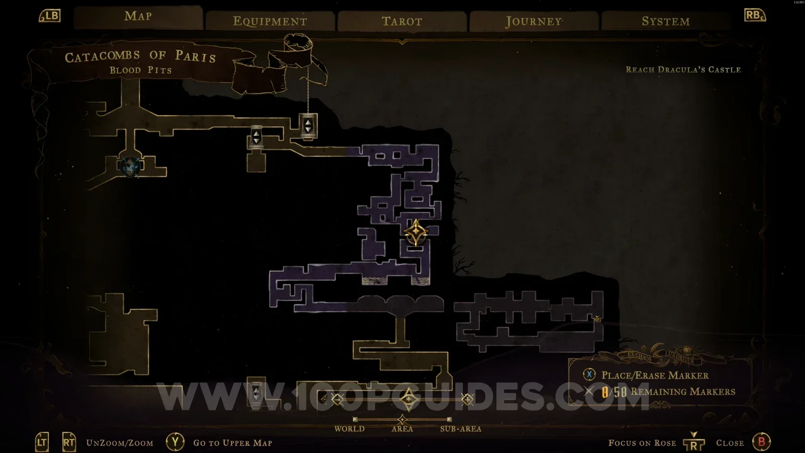 Castlevania Belmonts Curse Blood Pits: the way to XP Statue #20 on the right side of the area