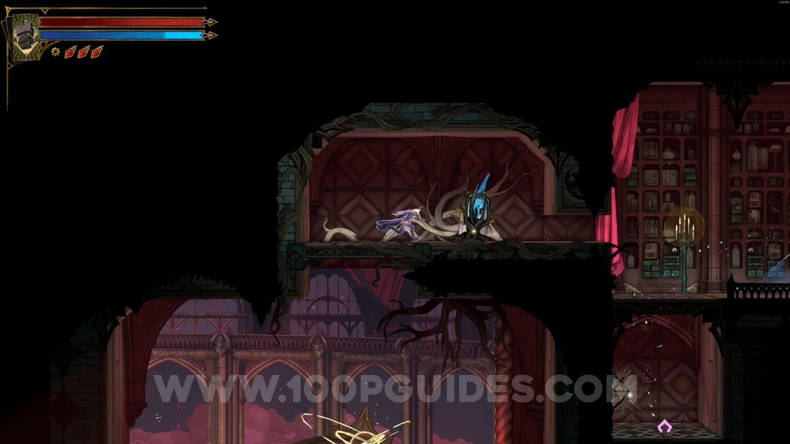 Castlevania Belmont's Curse Planetarium: Wise Heart Fragment #2 reached after both orb patterns
