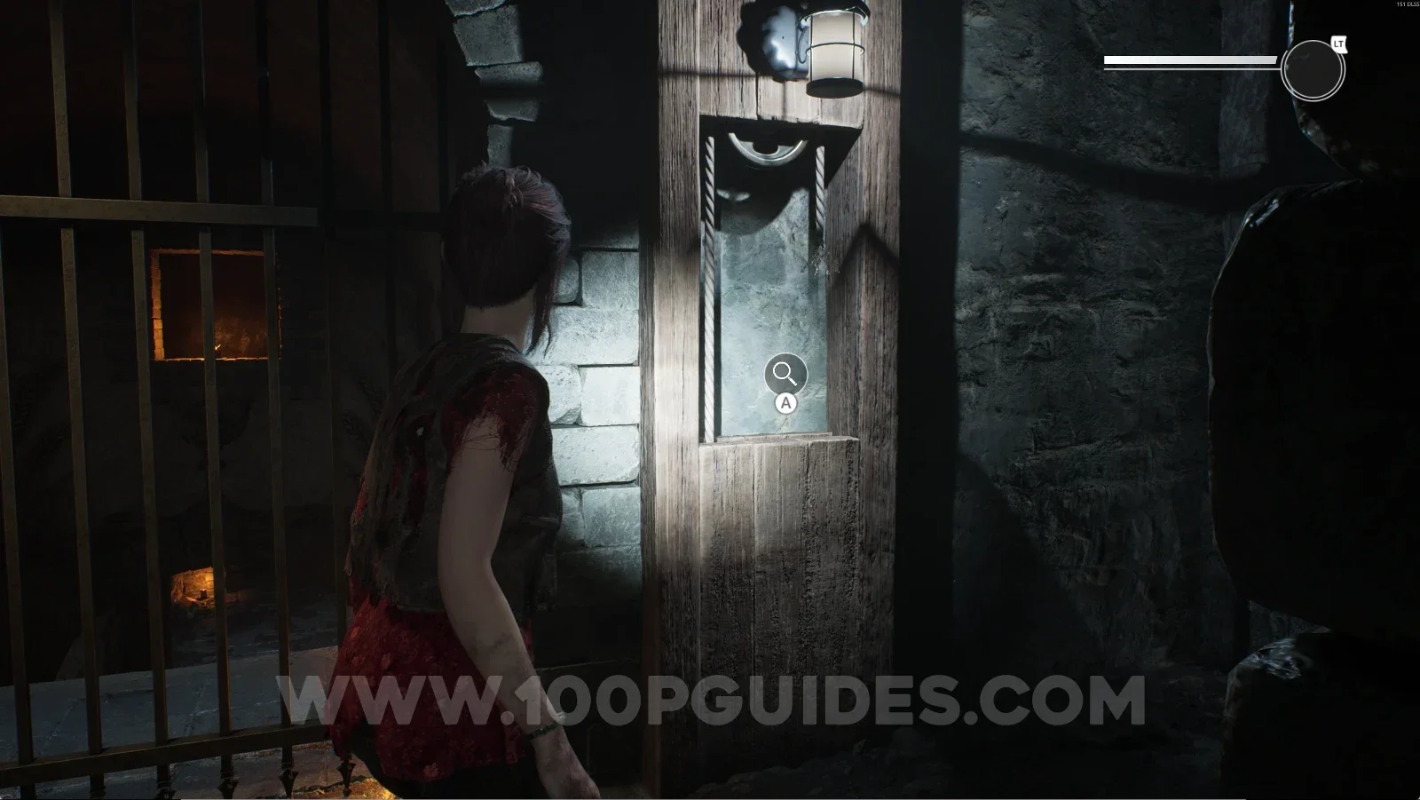 Remothered: Red Nuns Legacy Catacombs: the gate next to the save point
