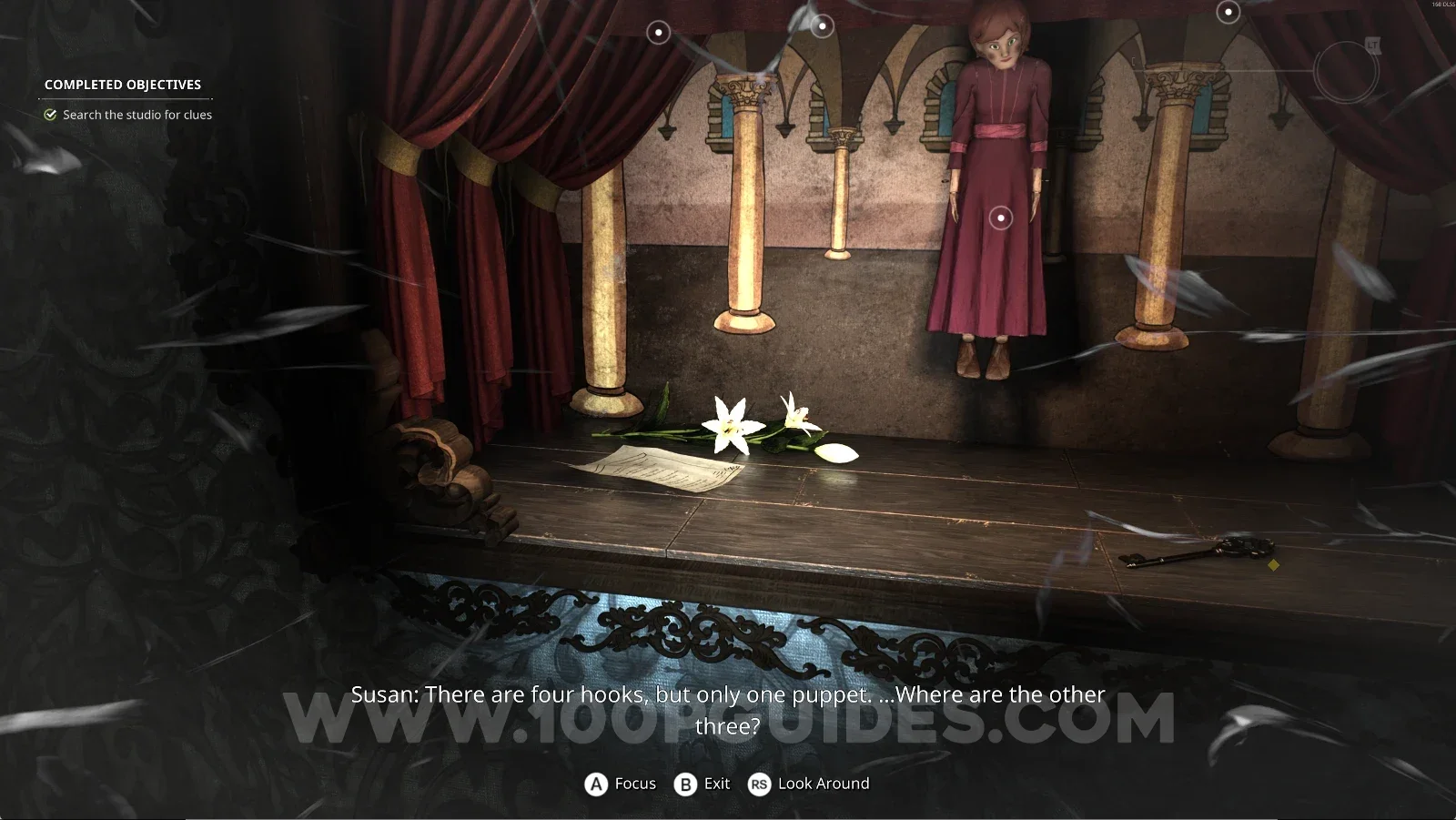 Remothered: Red Nuns Legacy: The Puppet Family's Rhyme next to the revealed doll