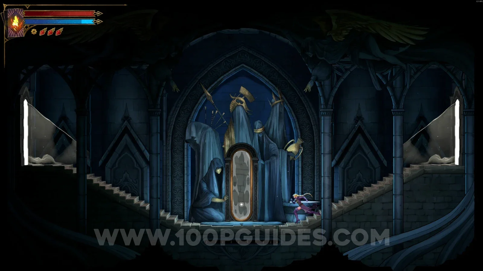 Castlevania Belmonts Curse Paris Streets: Mirror Of Life #4 pickup in the Burned District