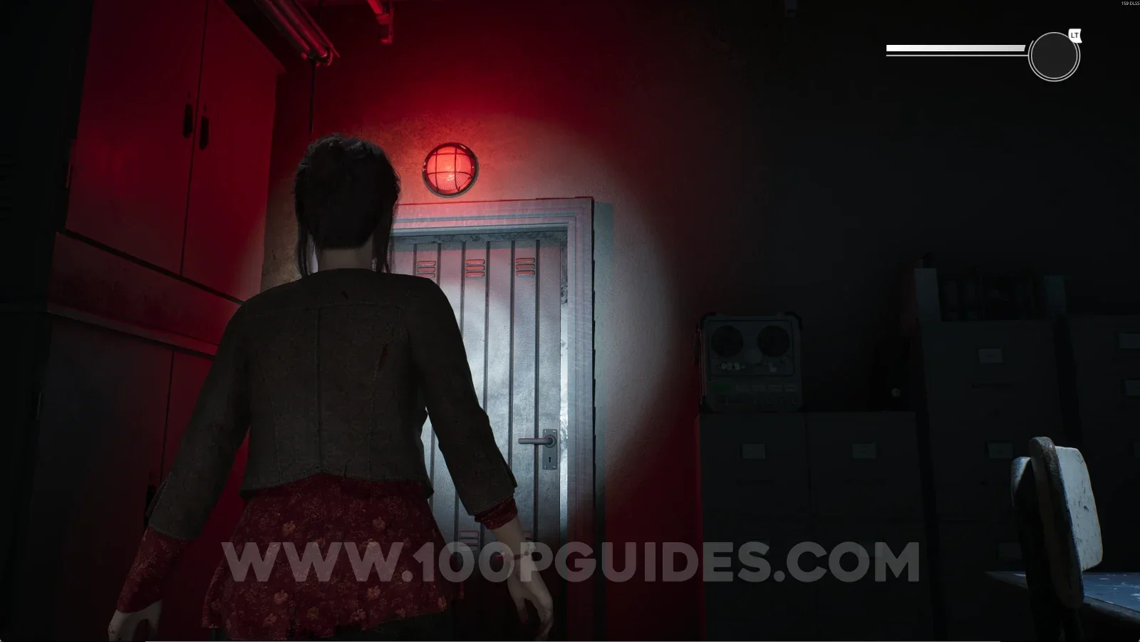 Remothered: Red Nuns Legacy: the door with the red light above it