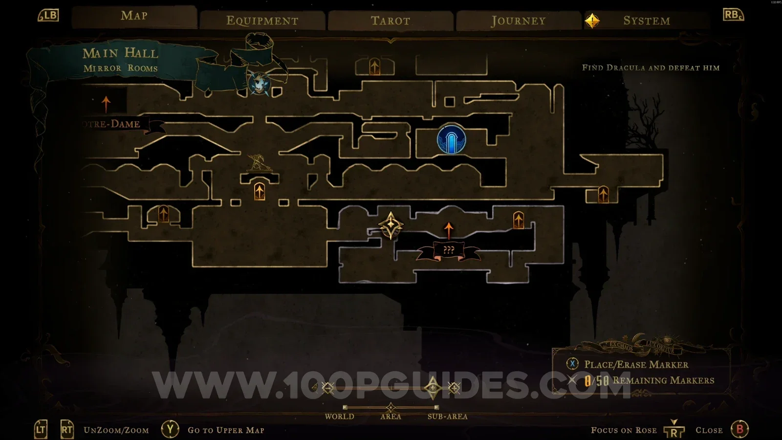 Castlevania Belmonts Curse Mirror Rooms: all the chains broken in the area where you first met Eleanor