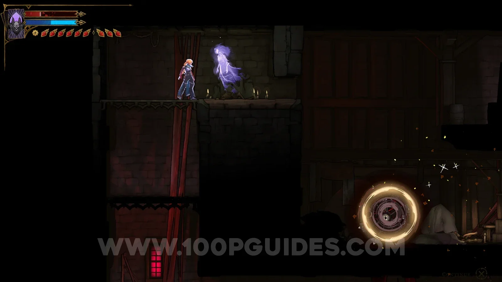 Castlevania Belmont's Curse: the Stolen Oboles clue found inside the hospital, Street Of The Tomb Masons