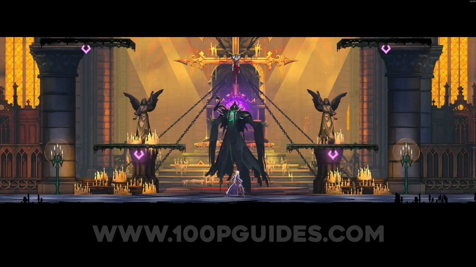 Castlevania Belmonts Curse Clock Tower: Death (The Shadow) defeated, Vampire Killer given as reward
