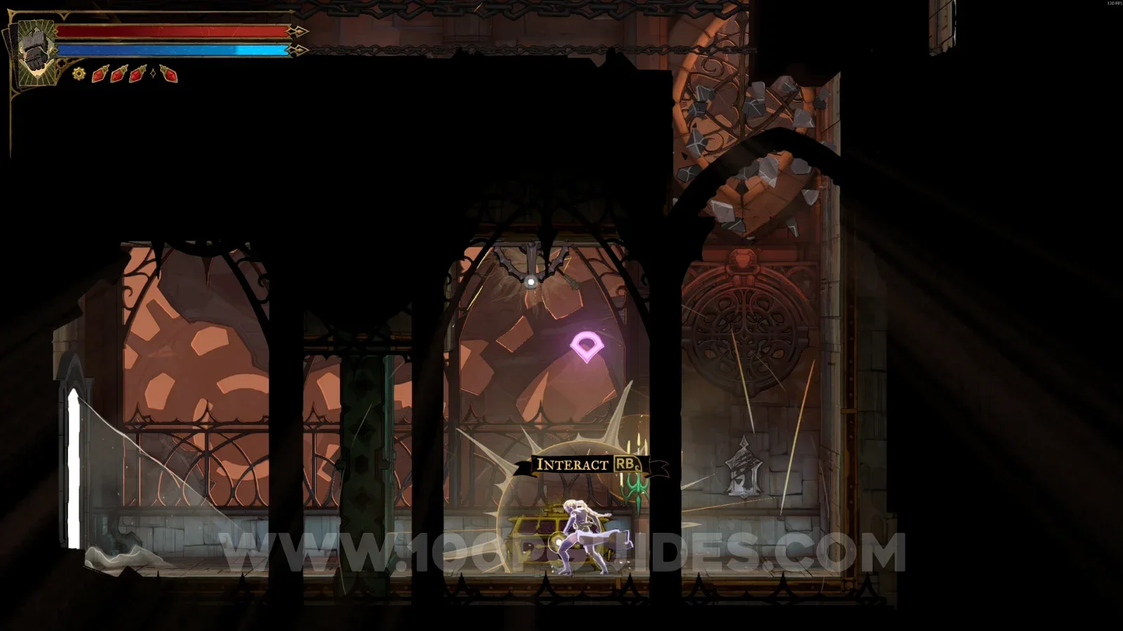 Castlevania Belmont's Curse The Way Of The Fist: chest with Weapon #3 Claymore at the lowest level