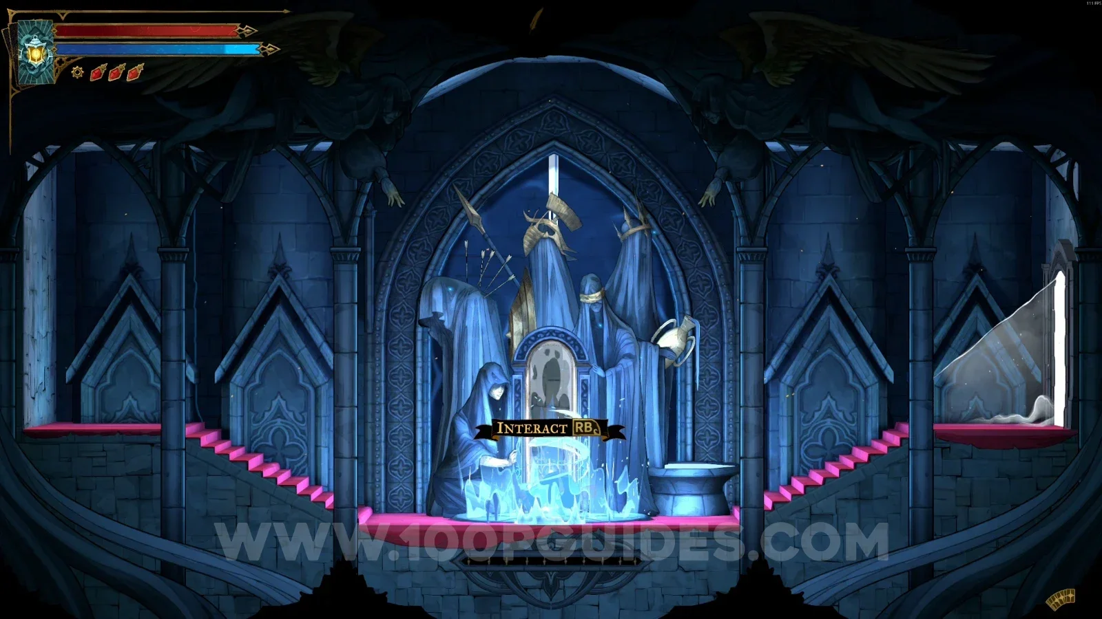 Castlevania Belmonts Curse Boudoirs: Mirror Of Life #5 behind the door on the left