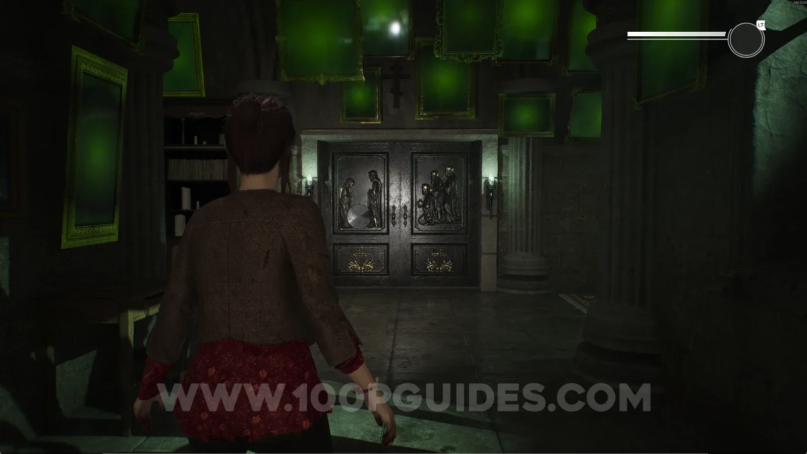 Remothered: Red Nuns Legacy Convent: the left path at the fork past the revealed door