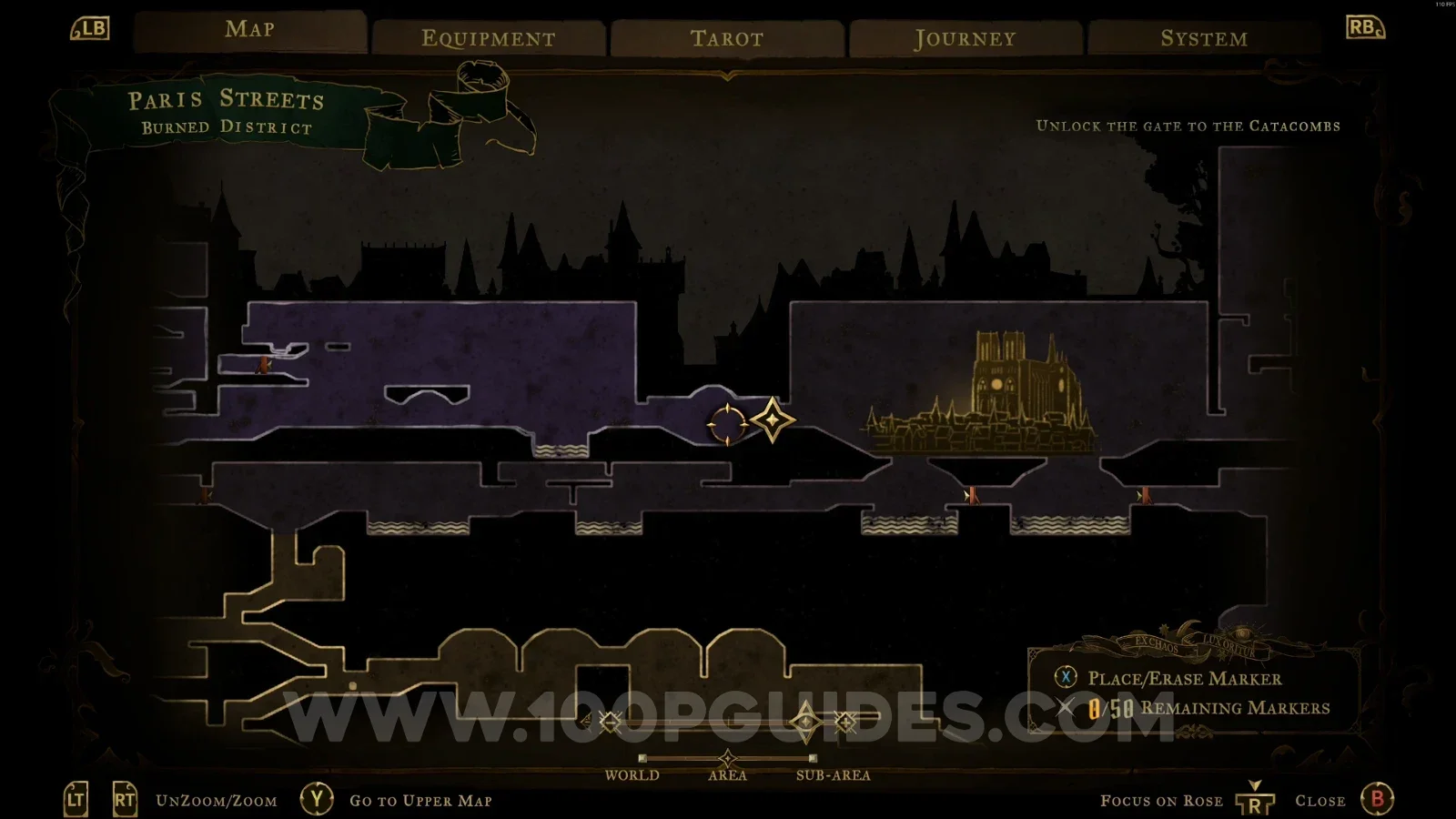 Castlevania Belmonts Curse Paris Streets: the Burned District, where Mirror Of Life #4 is found