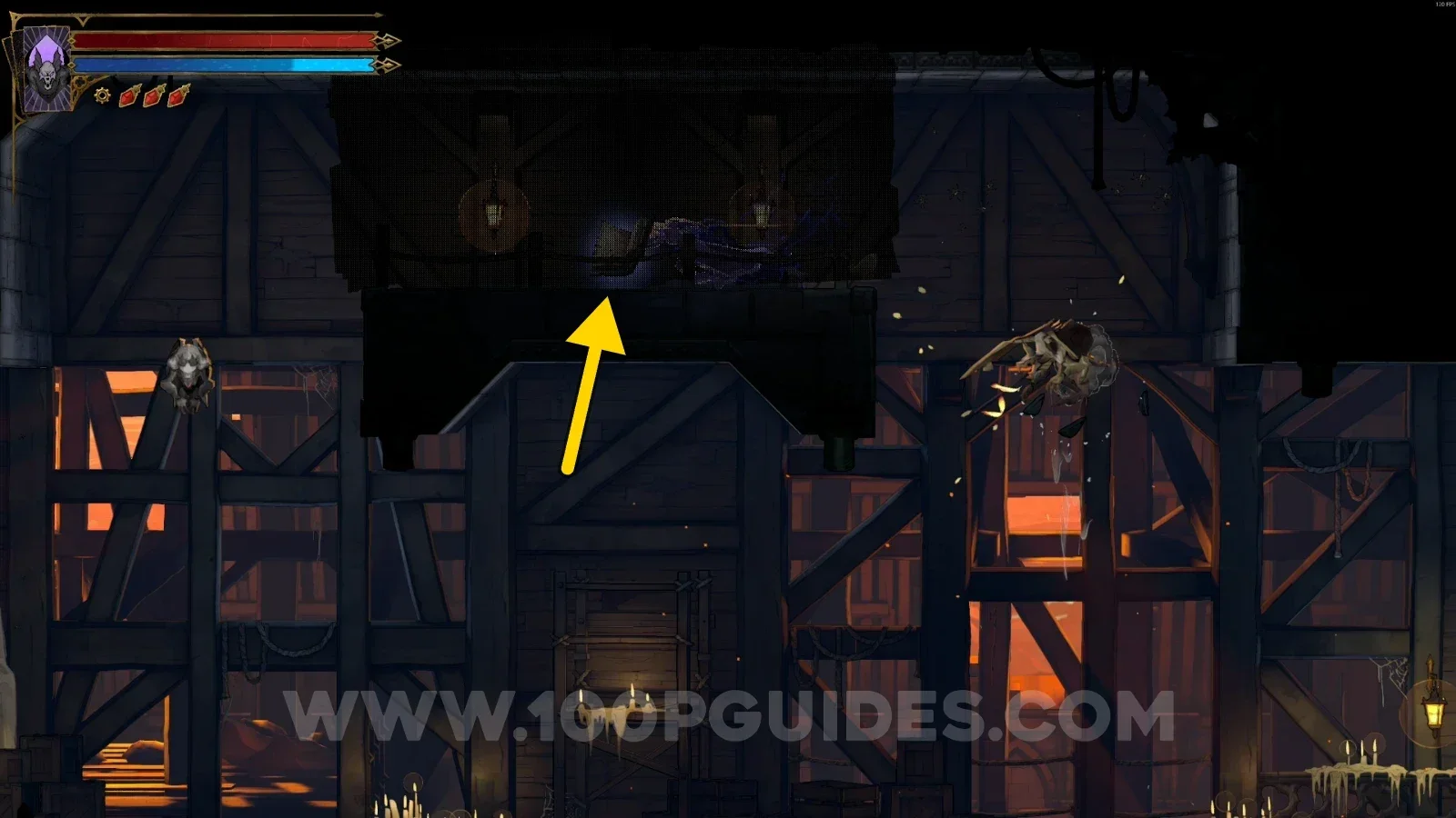 Castlevania Belmonts Curse East Triforium: the small secret room next to Blue Book #2