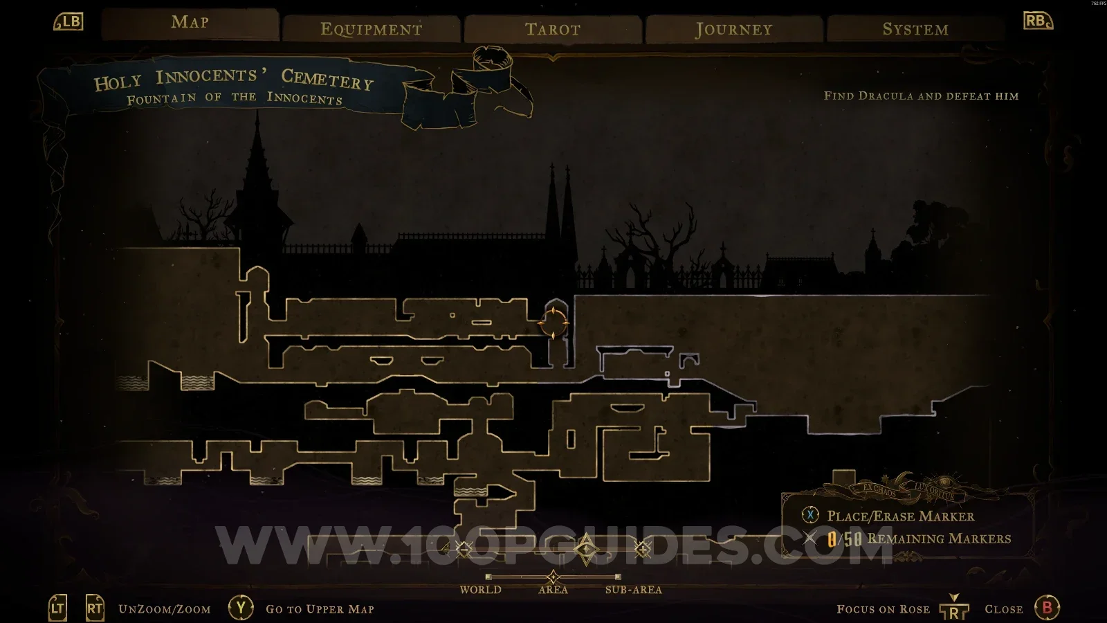 Castlevania Belmont's Curse Holy Innocents' Cemetery: Fountain Of The Innocents, site of the Cemetary Fountain clue