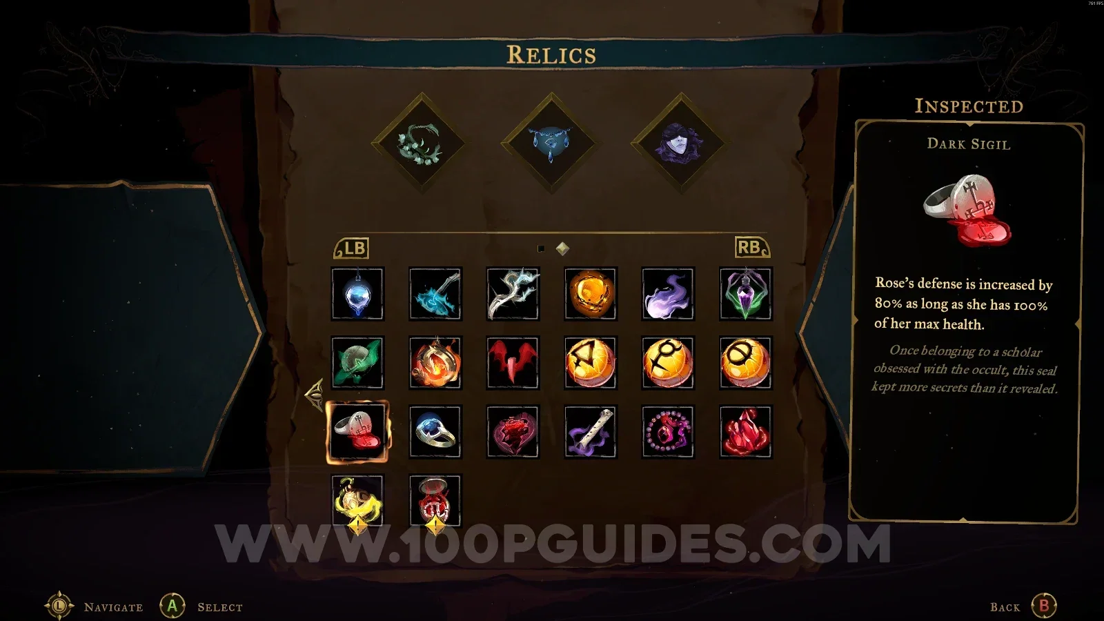 Castlevania Belmonts Curse: the Dark Sigil relic in the Ruined Market of Paris Streets