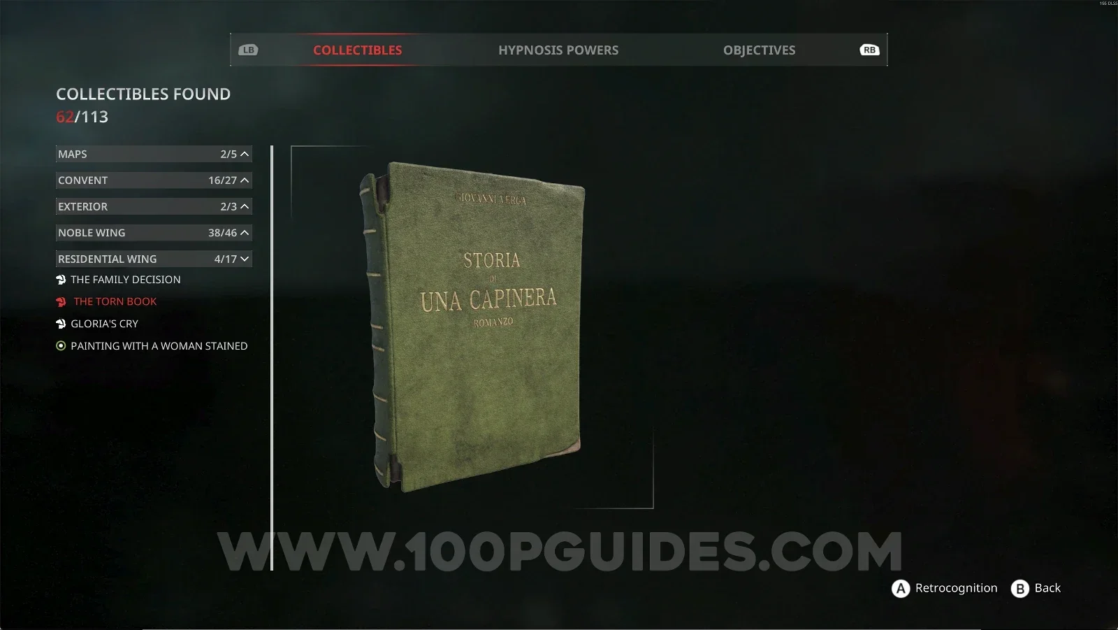 Remothered: Red Nuns Legacy Residential Wing #4: The Thorn Book collectible