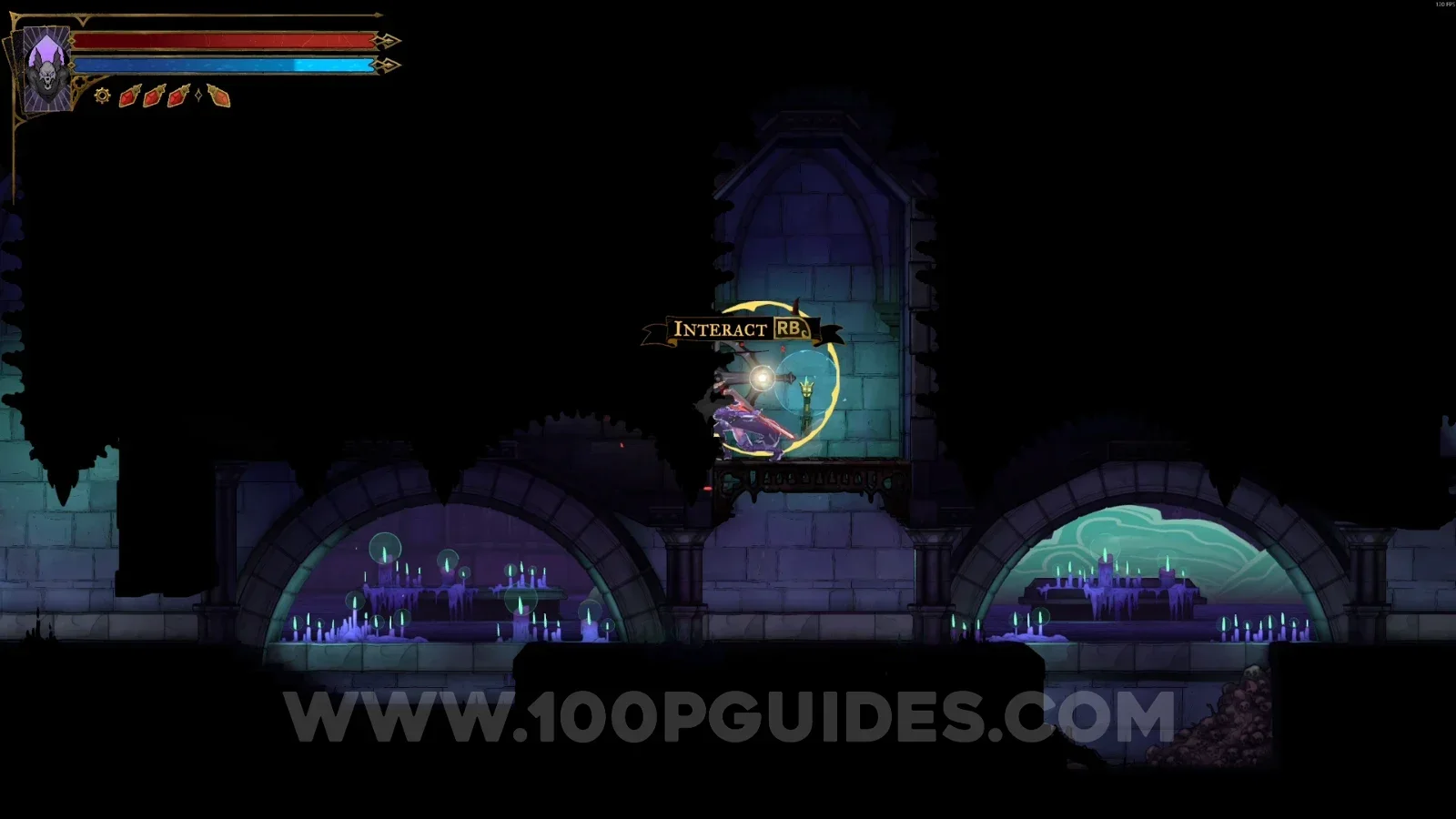 Castlevania Belmonts Curse Path Of The Penitent: breaking XP Statue #7