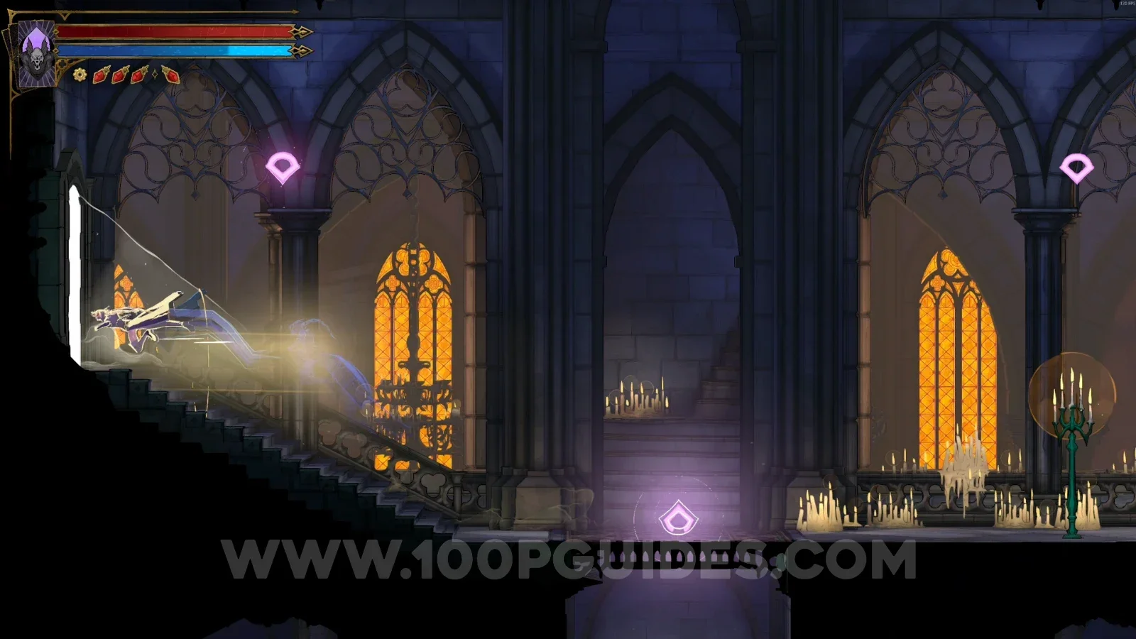 Castlevania Belmonts Curse Nave: leaving through the door on the left after the statues