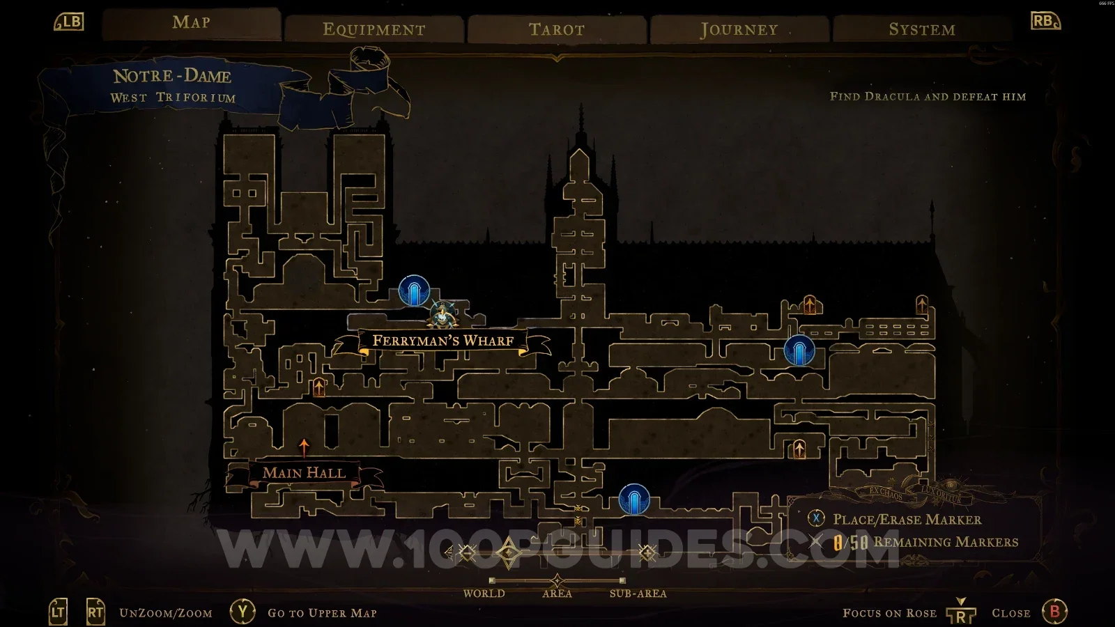 Castlevania Belmonts Curse Notre-Dame: the West Triforium area leading to Ferryman's Wharf #6