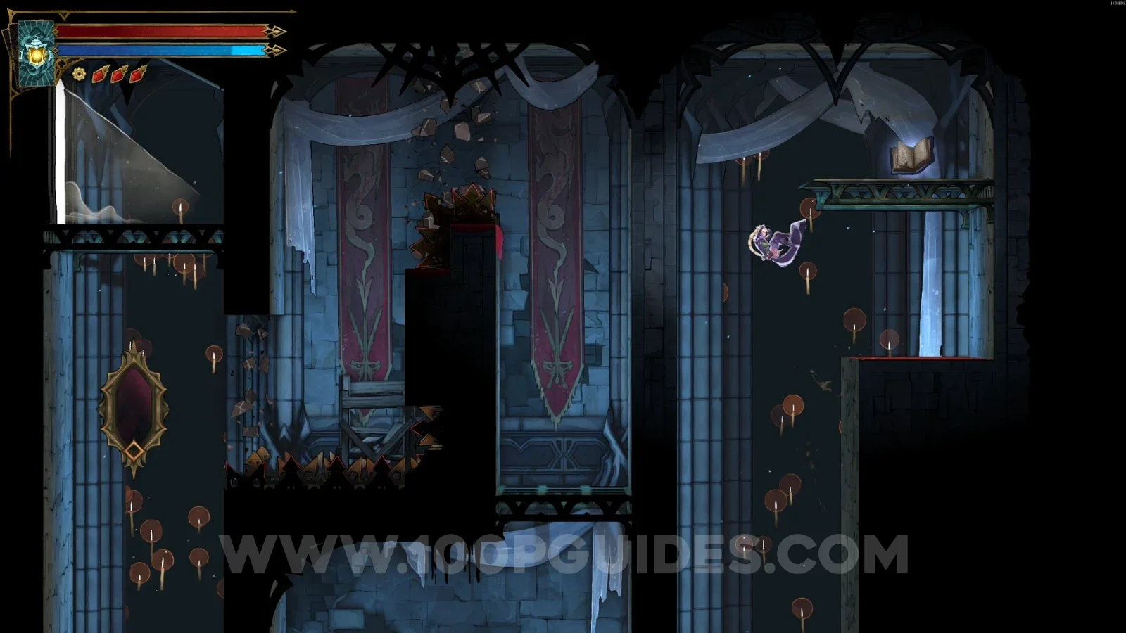Castlevania: Belmont’s Curse All Buff Locations (Blue and Red Books)