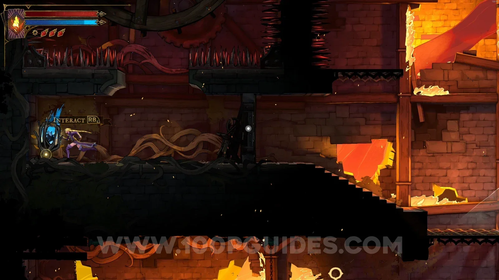 Castlevania Belmonts Curse Guard Storehouse: Wise Heart Fragment #3 below the floor broken with Smash
