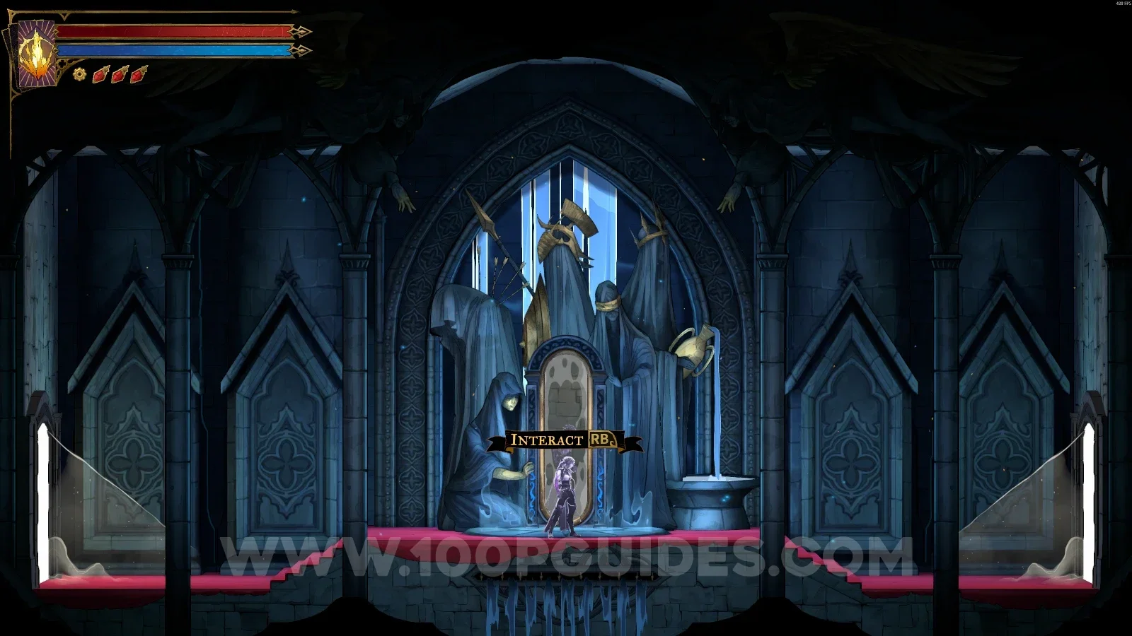 Castlevania Belmonts Curse Main Hall: Mirror Of Life #18 pickup in the Servants' Quarters