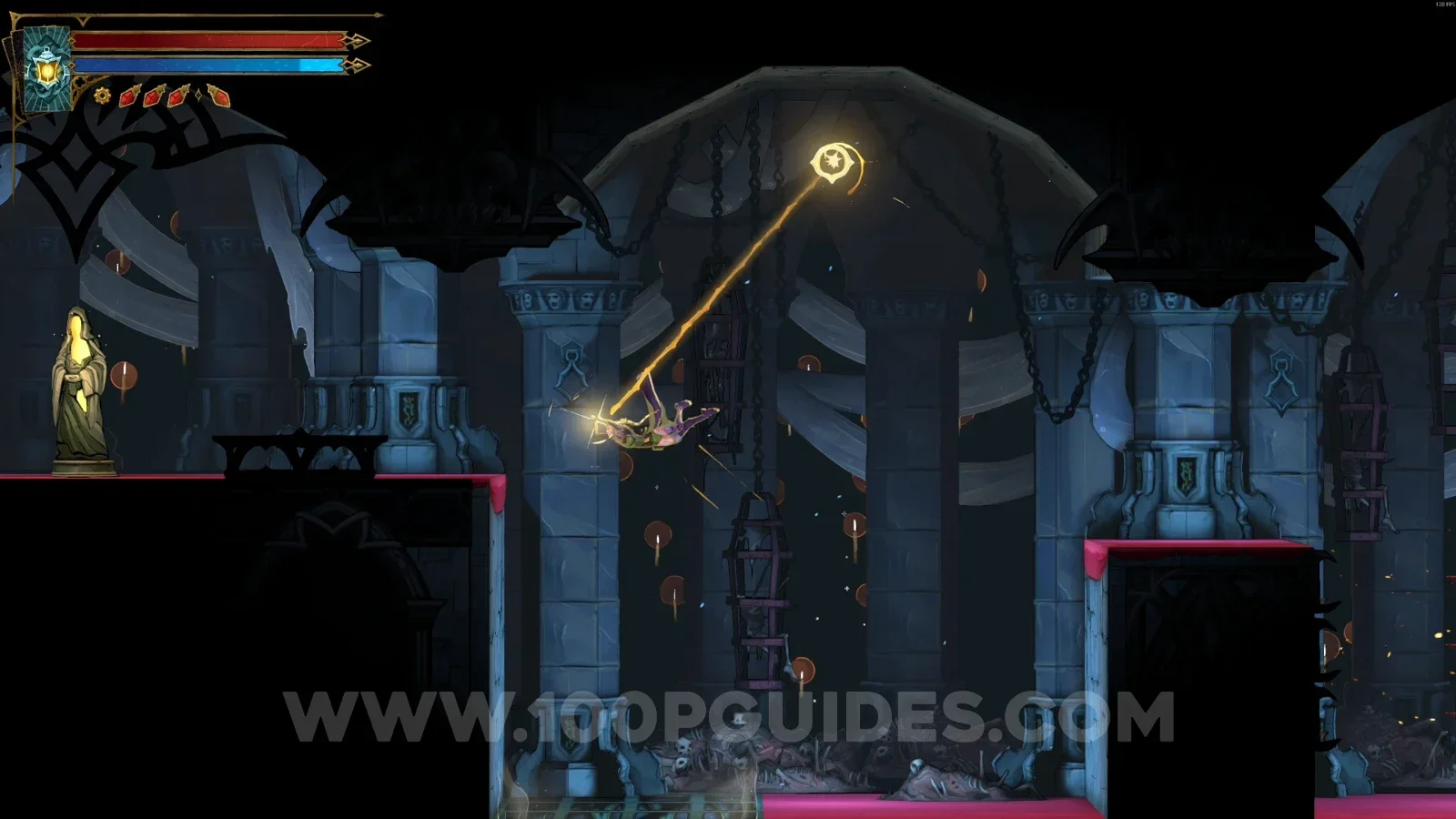 Castlevania Belmonts Curse Mirror Rooms: XP Statue #20 in front of you on the left side