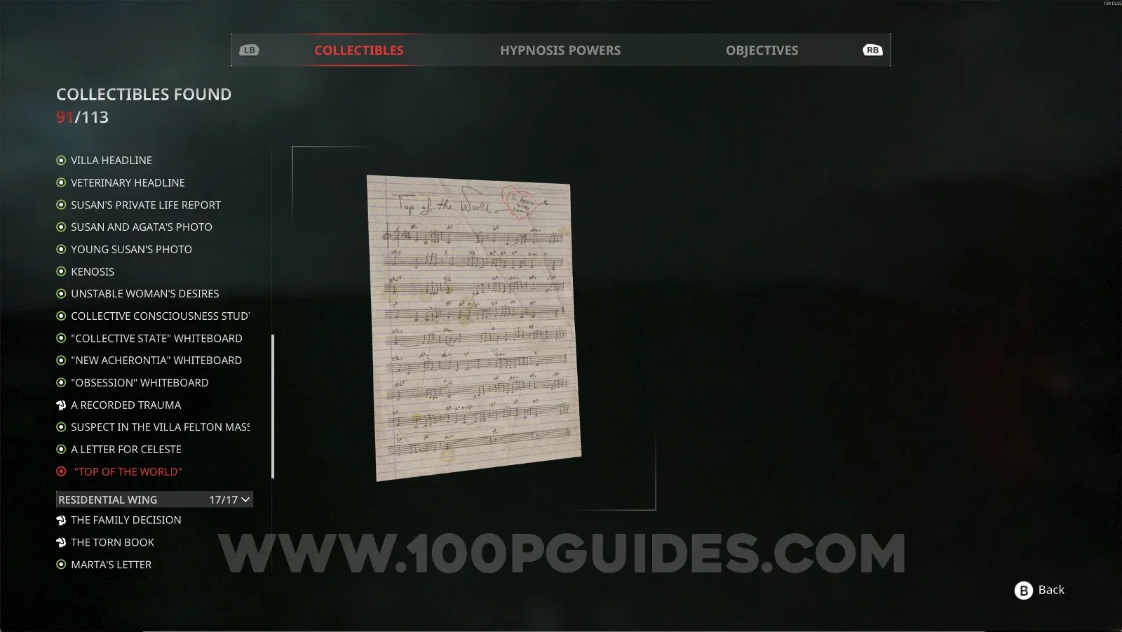 Remothered: Red Nuns Legacy Noble Wing #40: Top Of The World collectible