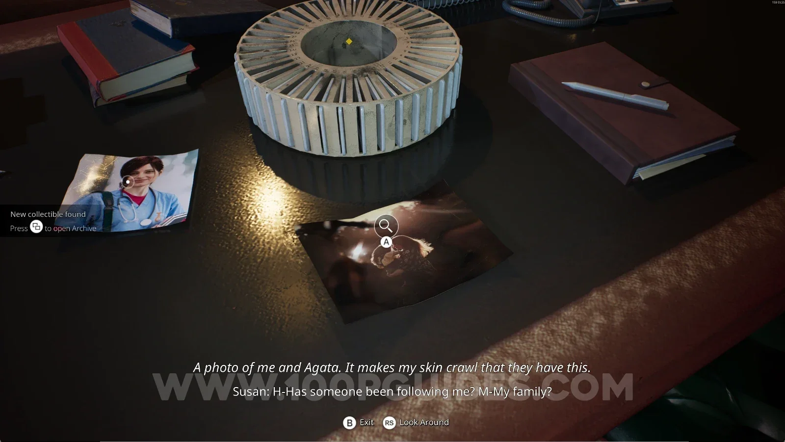 Remothered: Red Nuns Legacy: Susan And Agata's Photo next to the Private Life Report