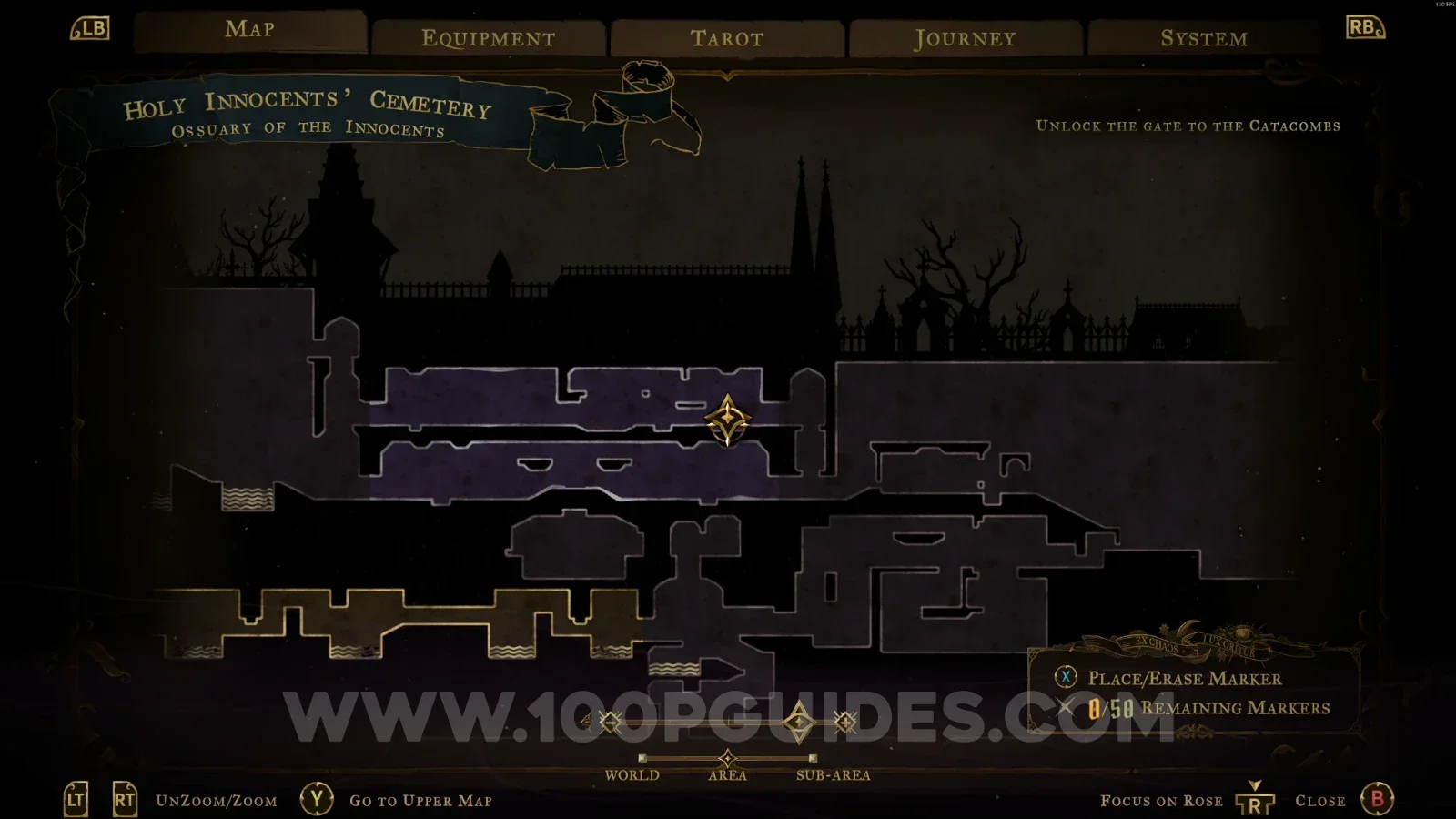 Castlevania Belmont's Curse Ossuary Of The Innocents: climbing to the upper part with the Arcane Whip