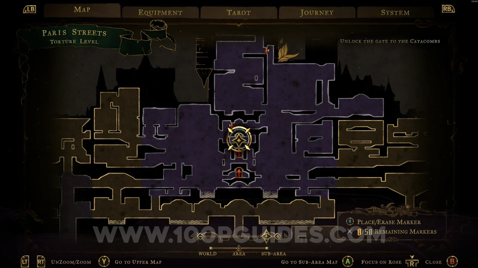 Castlevania Belmonts Curse Prison Tower: door in the marked area leading to a new room