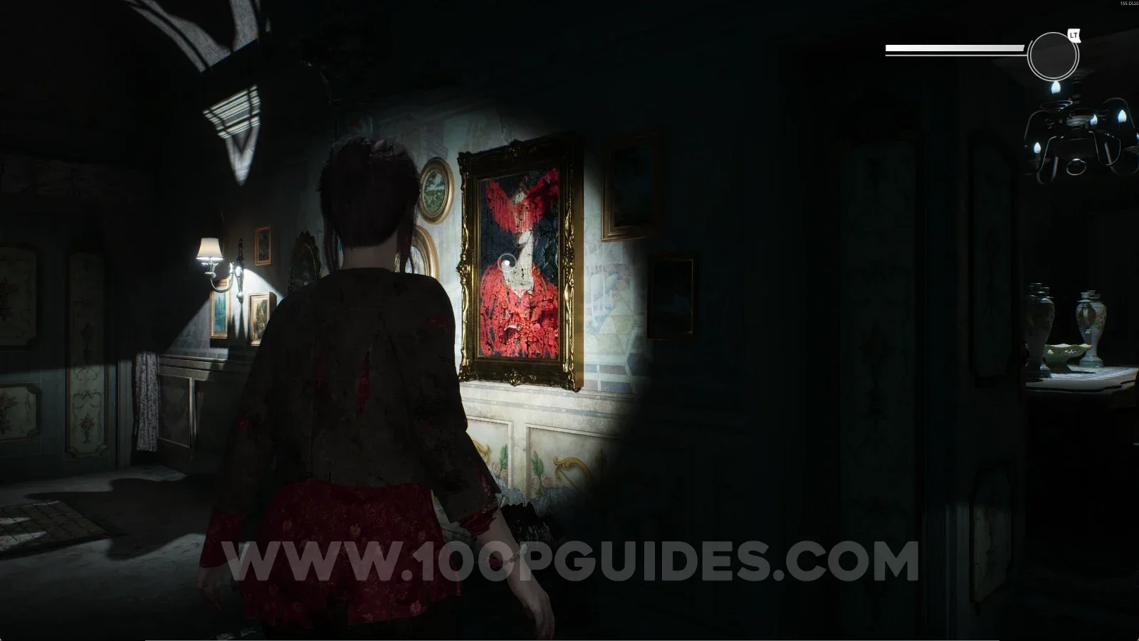 Remothered: Red Nuns Legacy Residential Wing: turning around from the first portrait