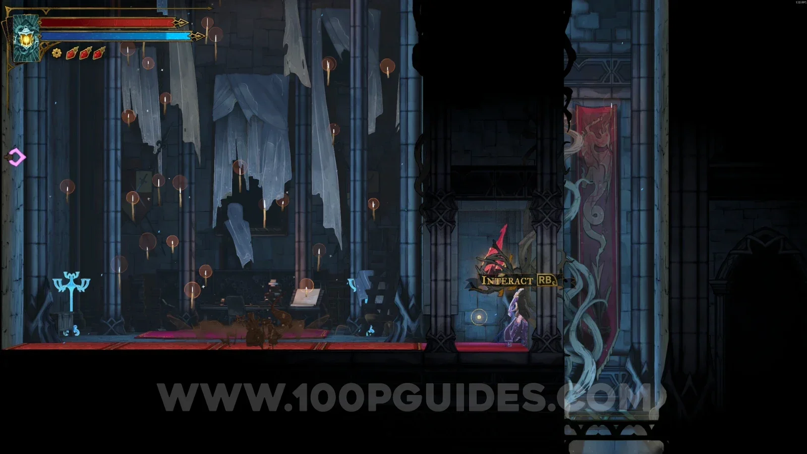 Castlevania Belmonts Curse Armoury: Brave Heart Fragment #15 in the marked area