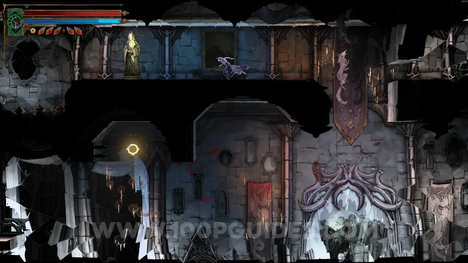 Castlevania Belmonts Curse Servants Refectory: XP Statue #10 inside the secret room