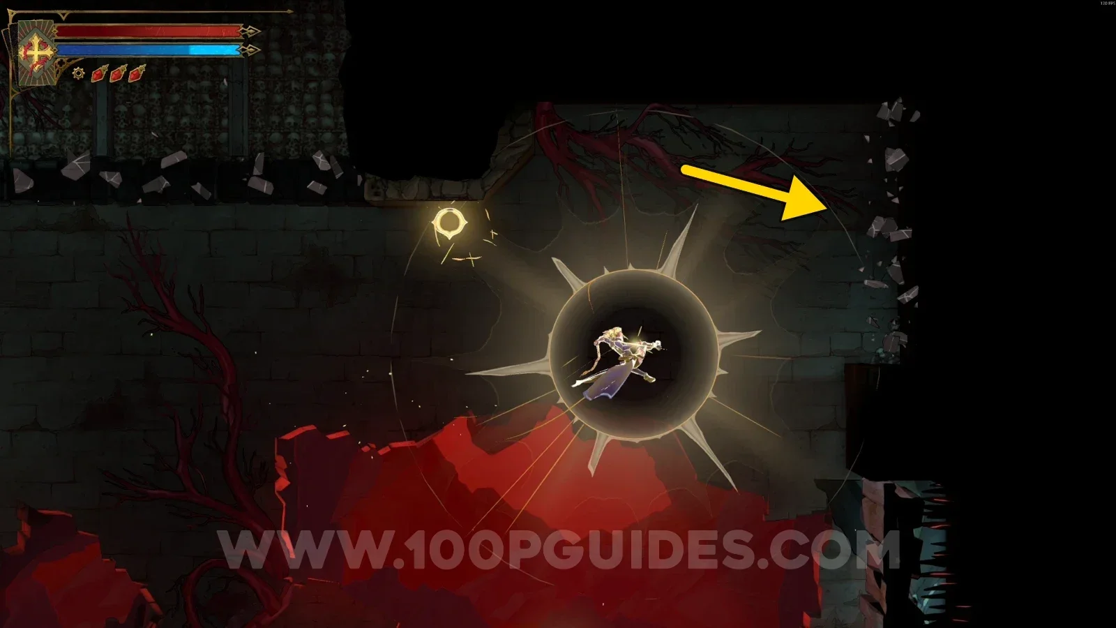 Castlevania Belmonts Curse Collapsed Path Of Orpheus: secret room revealed beyond the wall