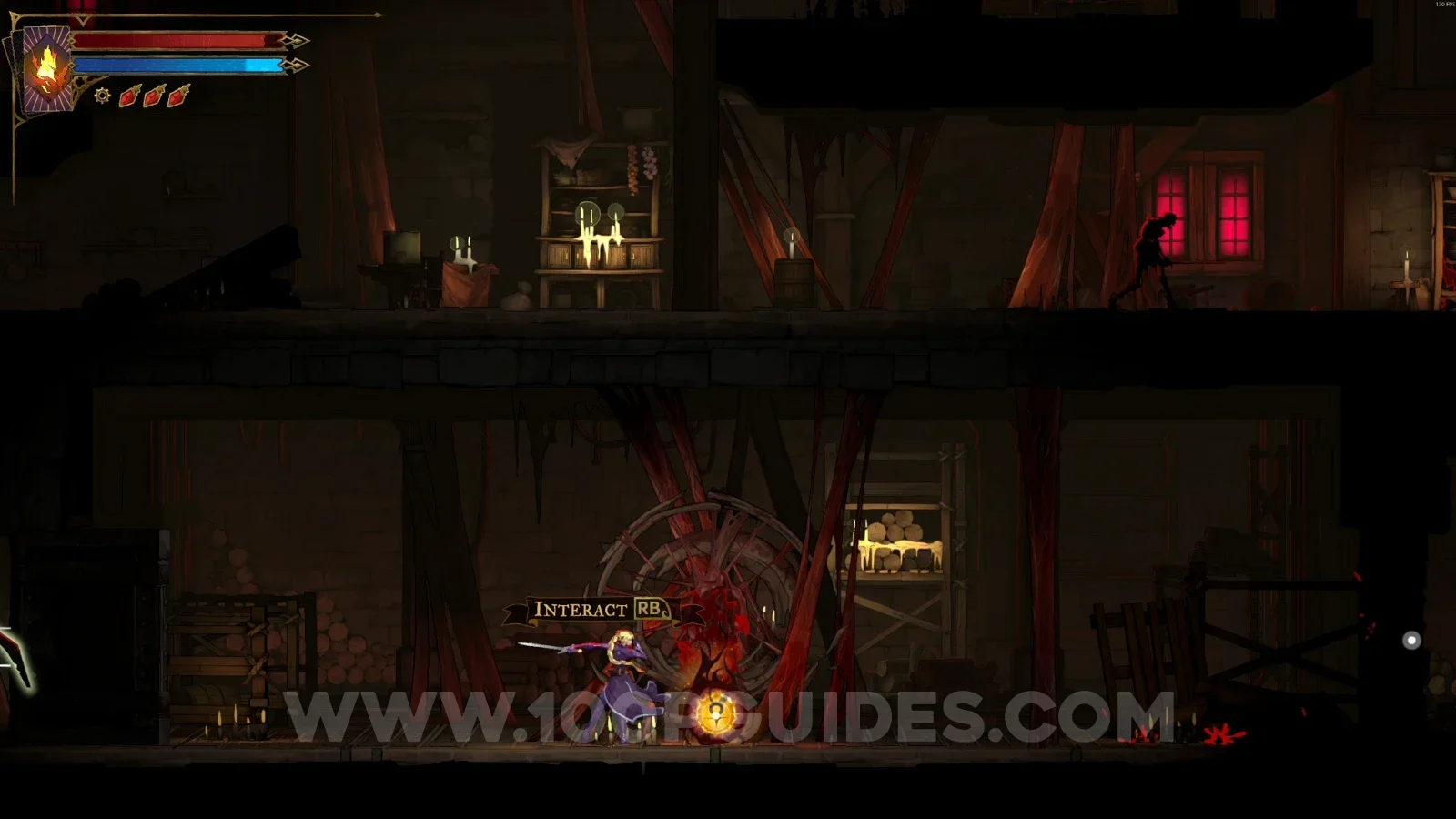 Castlevania Belmonts Curse: inside the hospital off the Street of the Tomb Masons, where the Thrilling Eye lies