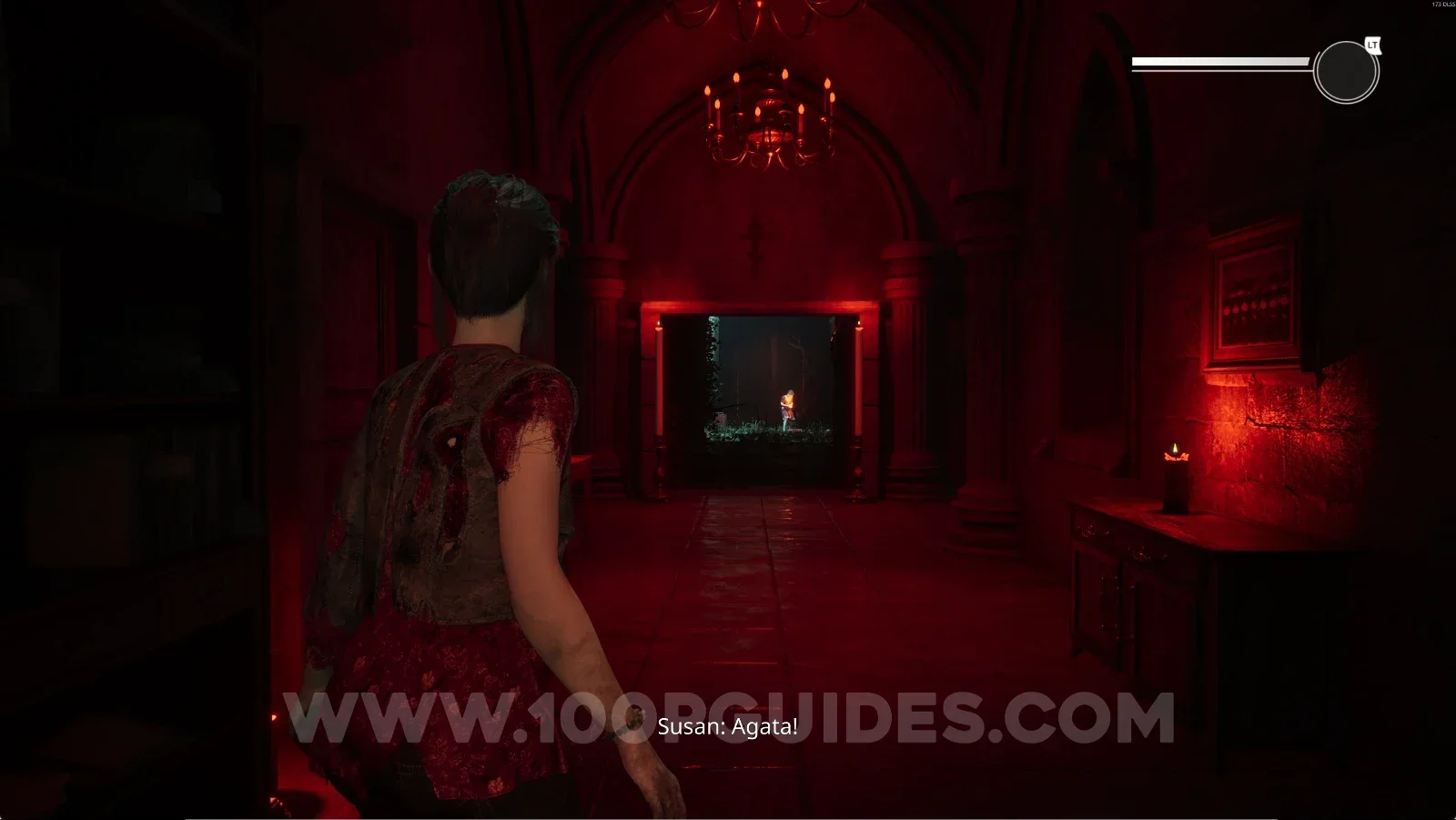 Remothered: Red Nuns Legacy: leaving through the door to go to Agata