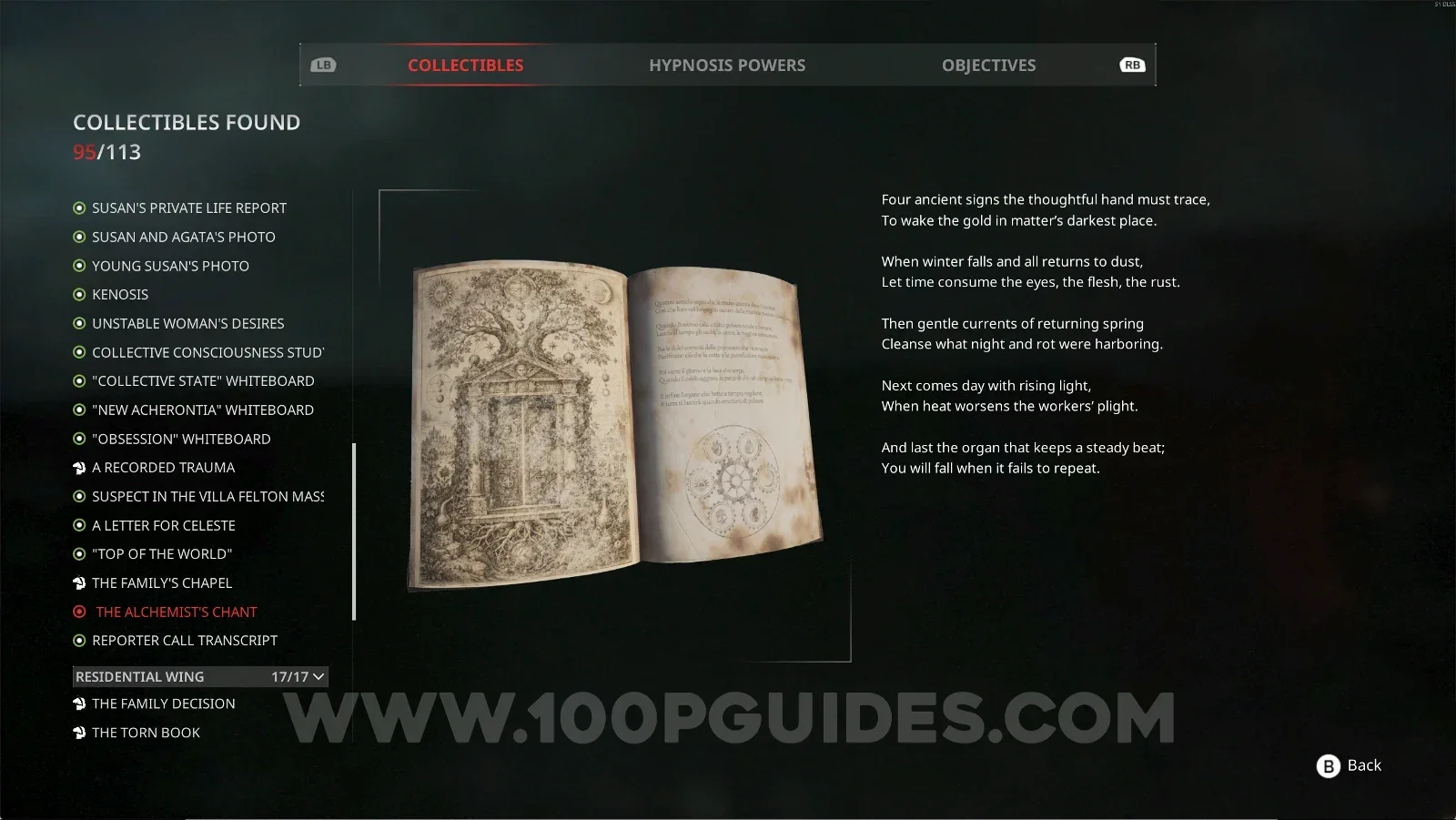 Remothered: Red Nuns Legacy Noble Wing #44: The Alchemist's Chant collectible