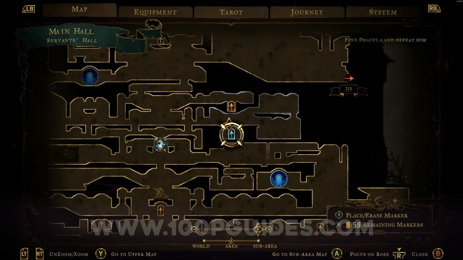 Castlevania Belmonts Curse Mirror Rooms: map location for Eleanor Questline part 2