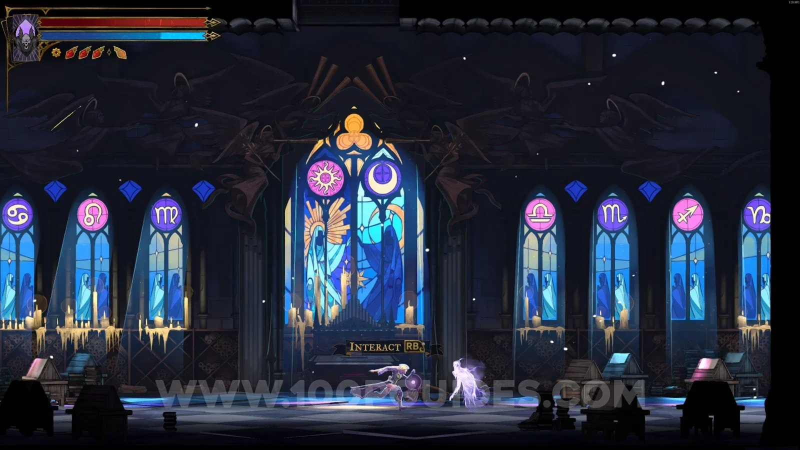 Castlevania Belmonts Curse Sealed Scriptorium: The Shadow clue below the broken floor