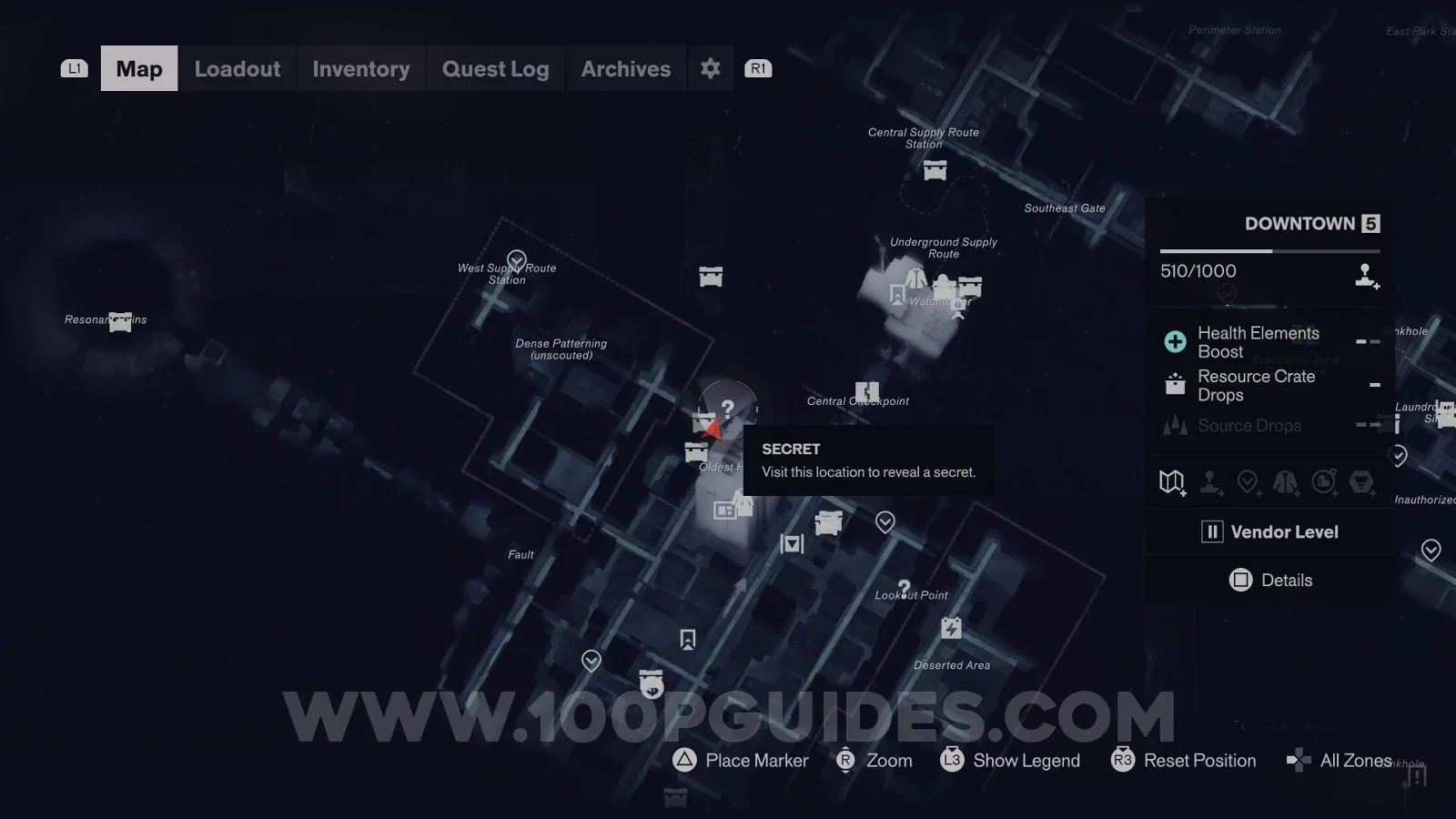 Control Resonant All Secret Hideout Locations and Solutions Screenshot 1