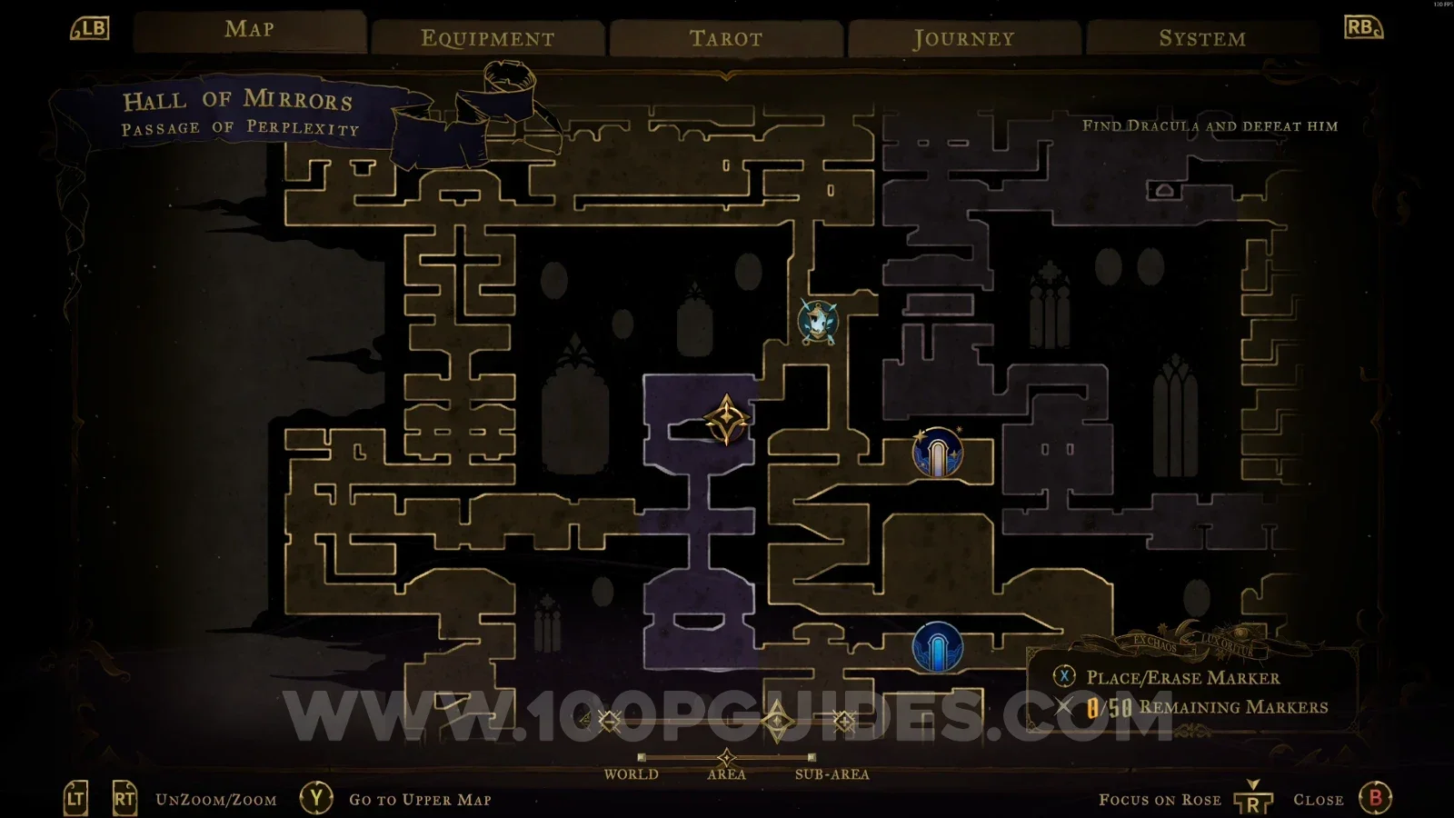 Castlevania Belmonts Curse Passage Of Perplexity: platform leading up to Blue Book #2