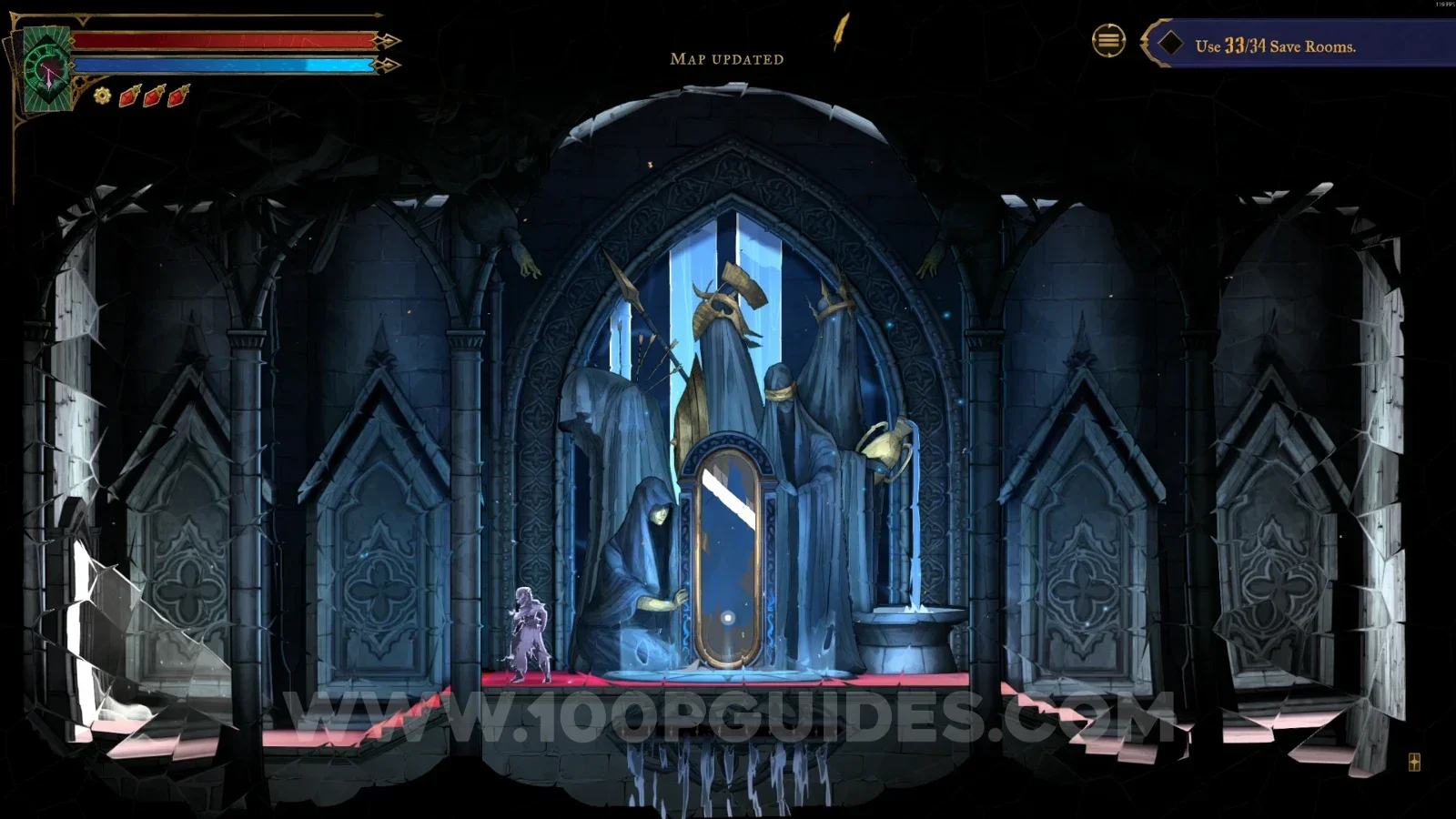 Castlevania Belmonts Curse The Descent Into Memory: Mirror Of Life #4 in the marked area