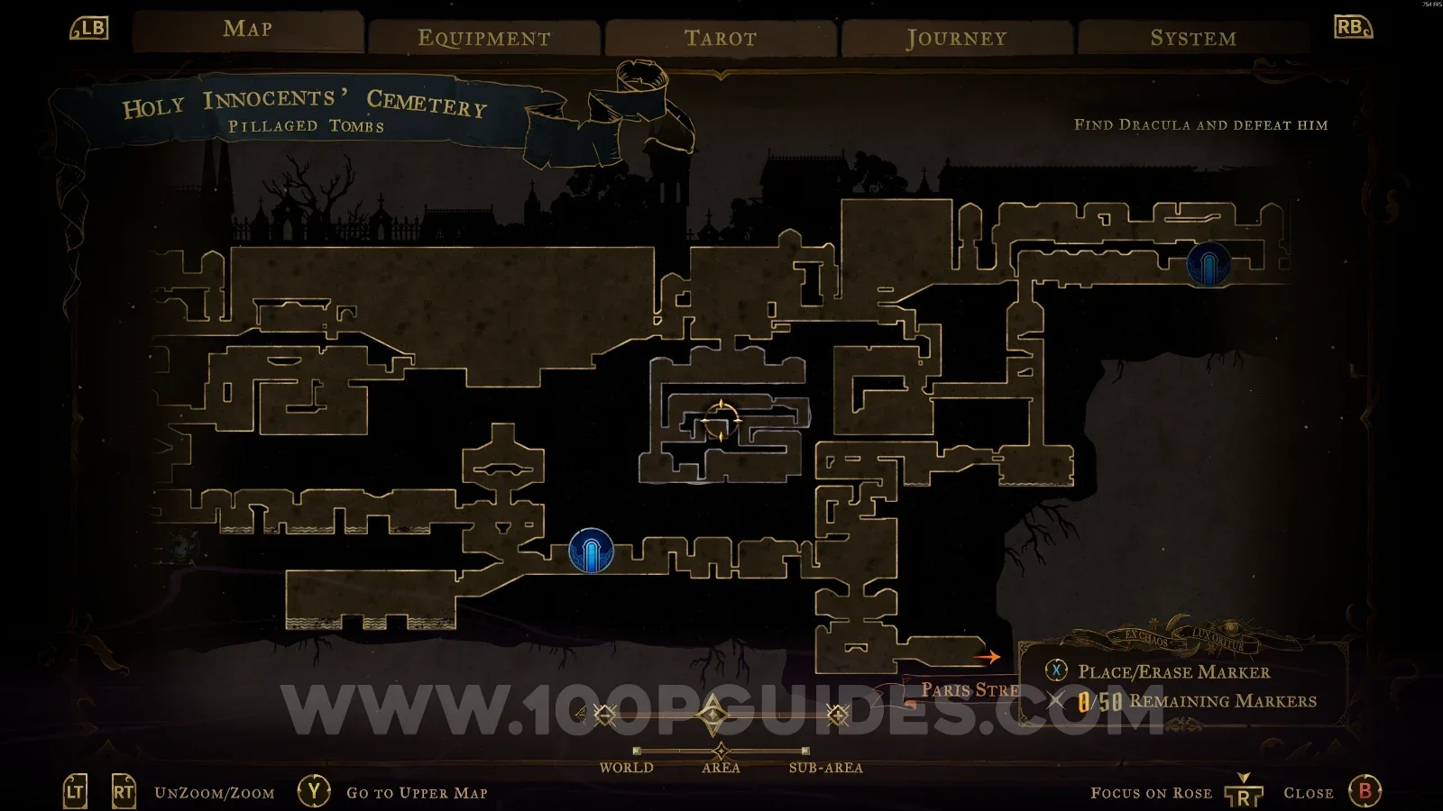 Castlevania Belmonts Curse Holy Innocents' Cemetery: the way through the Pillaged Tombs