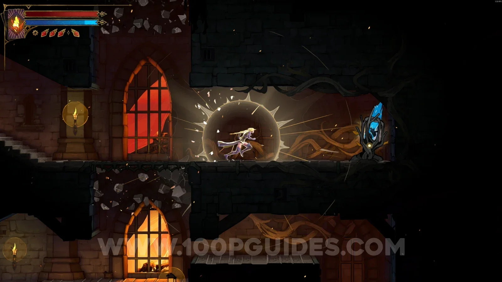Castlevania Belmont's Curse Prison Tower: Wise Heart Fragment #3 inside the Torture Level room