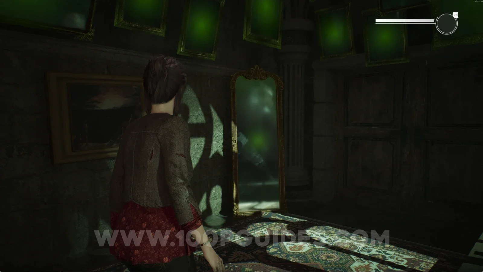 Remothered: Red Nuns Legacy Convent: the mirror at the end of the corridor