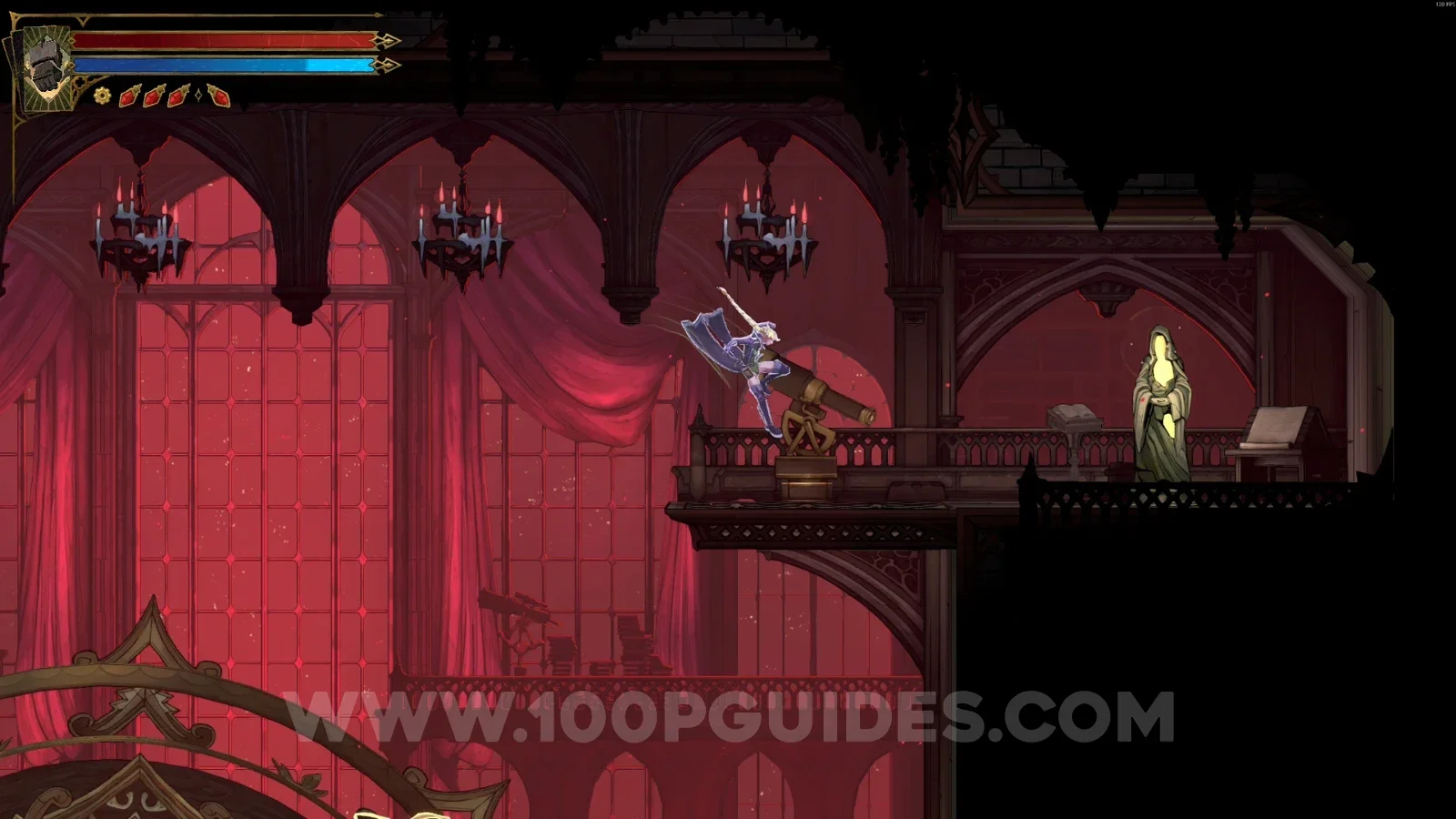Castlevania Belmont's Curse Astronomer's Office: XP Statue #7 in the upper part of the area