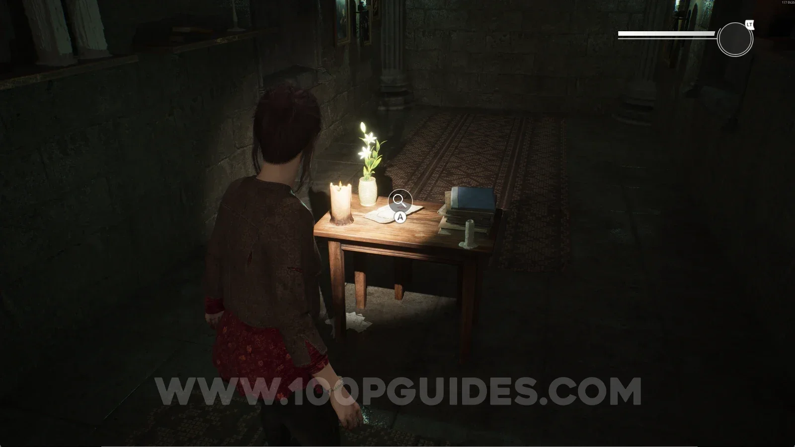 Remothered: Red Nuns Legacy Convent: the room behind the large door opened with the Jesus Figurine