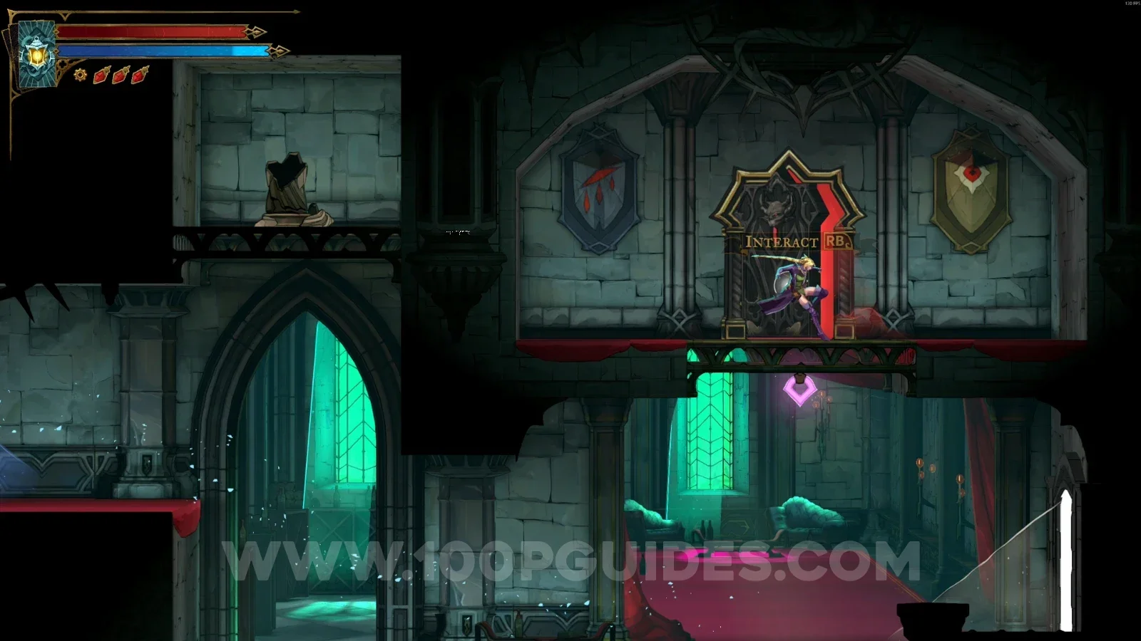 Castlevania Belmonts Curse Boudoirs: going through red Door #1, which counts toward progression