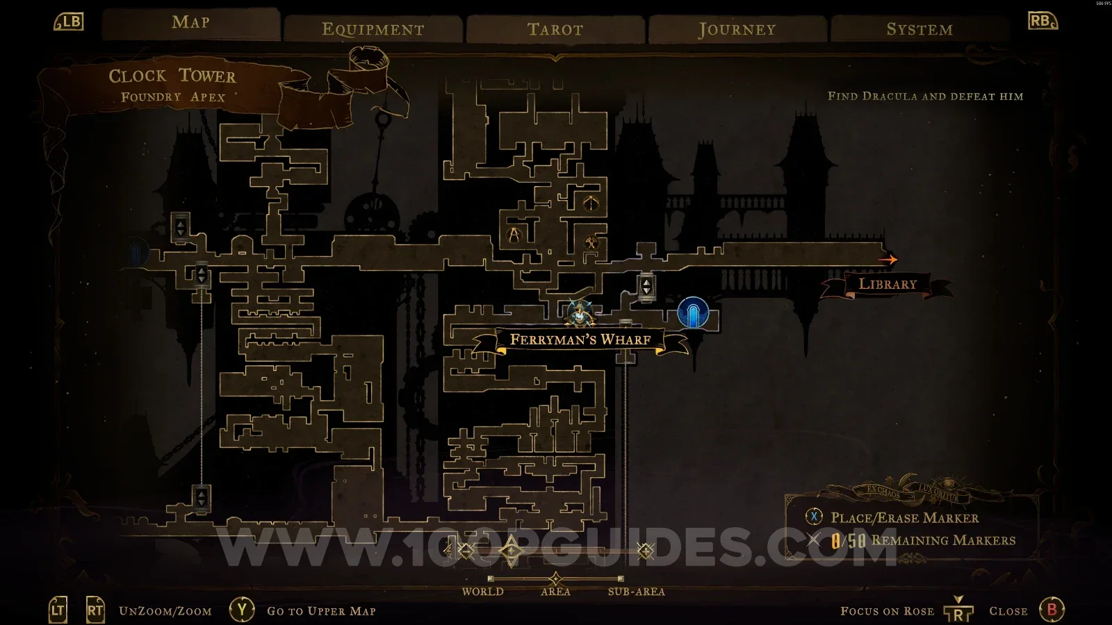 Castlevania Belmonts Curse Clock Tower: the Foundry Apex area leading to Ferryman's Wharf #7