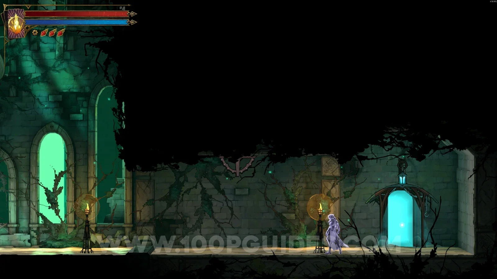 Castlevania Belmonts Curse Roman Baths: Ferryman's Wharf #2, unlocked by arriving from another wharf